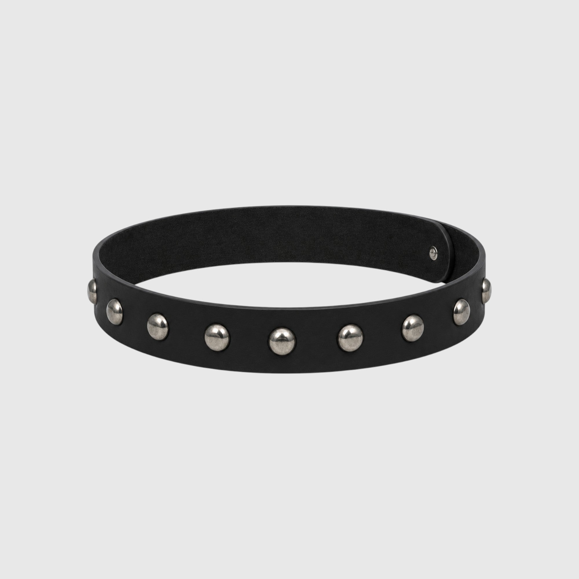 Western Round Stud Faux Leather Hat Band