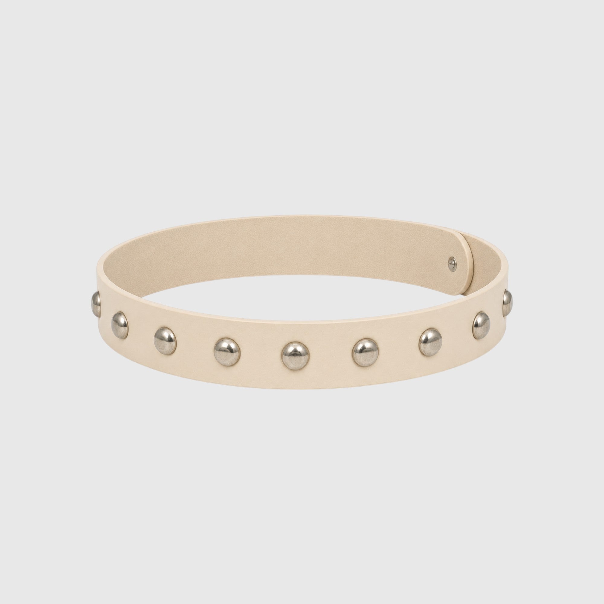 Western Round Stud Faux Leather Hat Band
