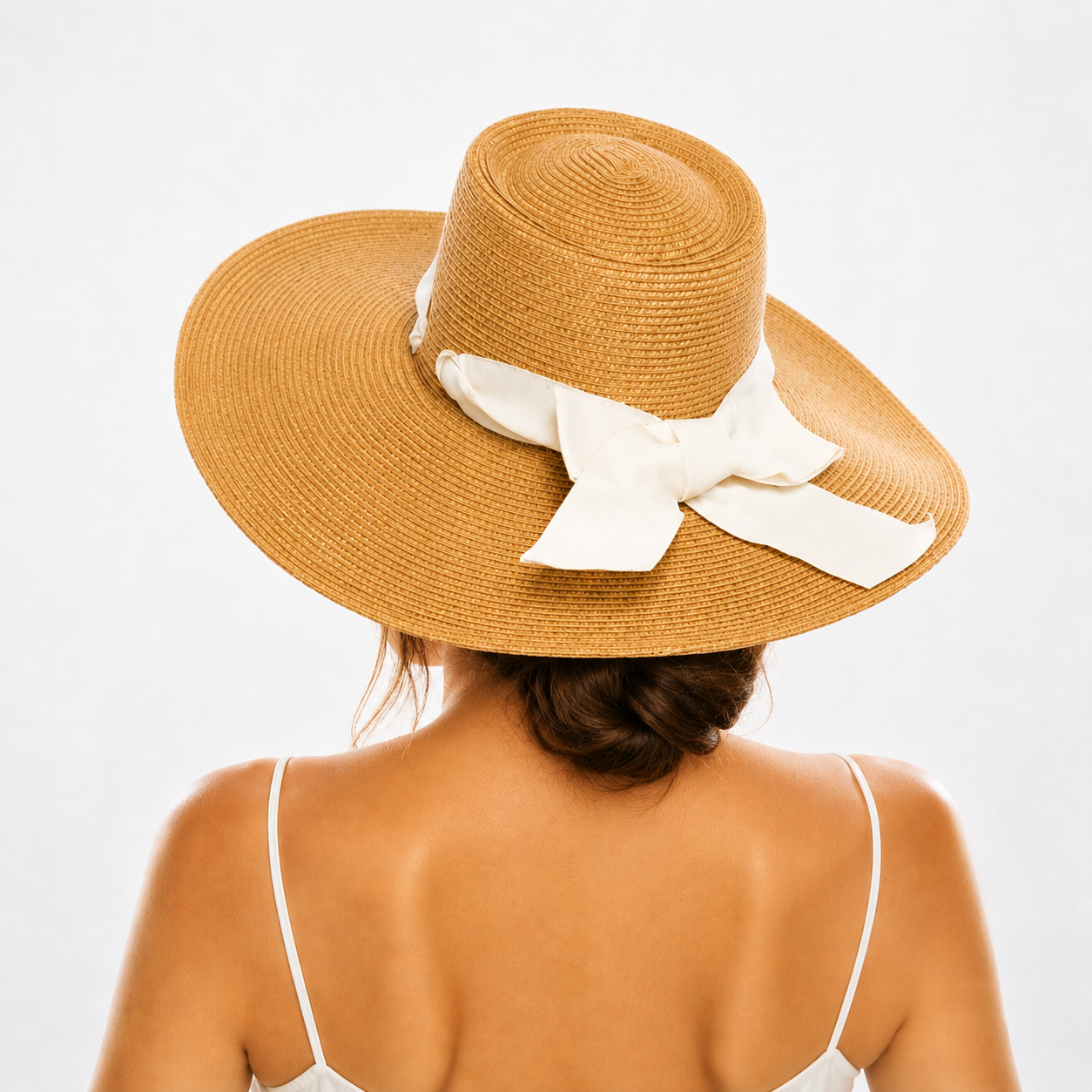 Wide Brim Gambler Hat w/ Sash