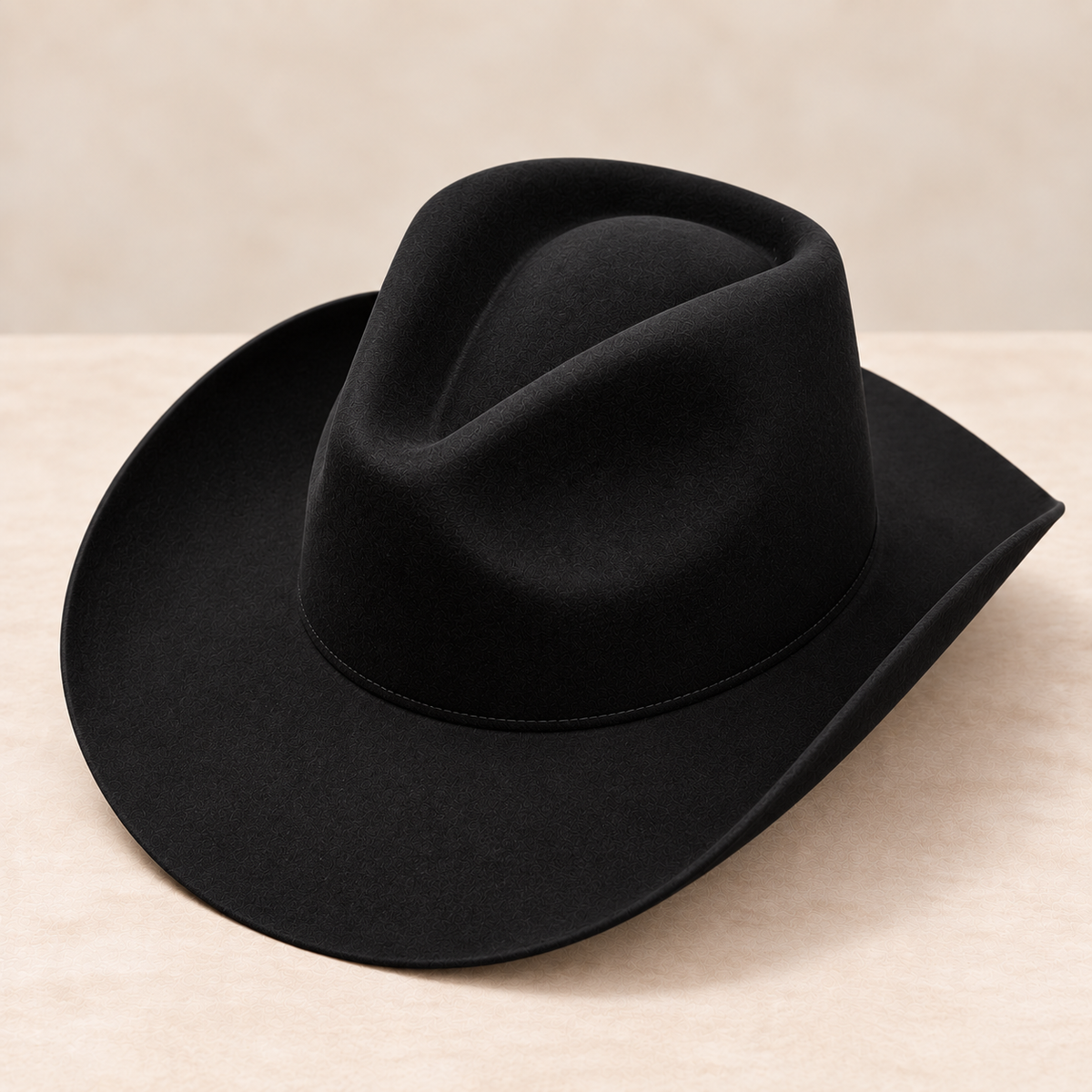 Wholesale Wool Rancher Cowboy Hat - Black