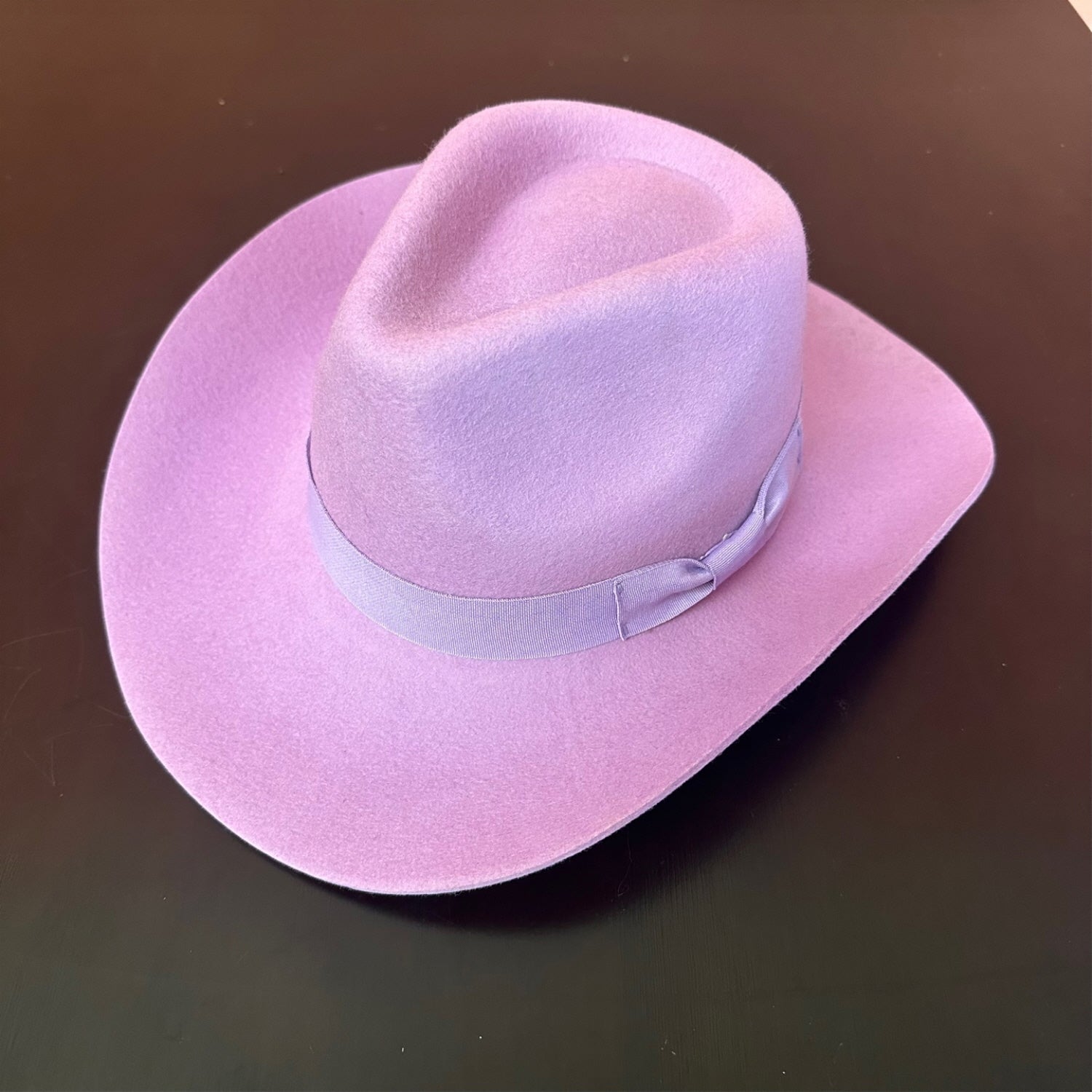 WOOL RANCHER COWBOY HAT W/ RIBBON
