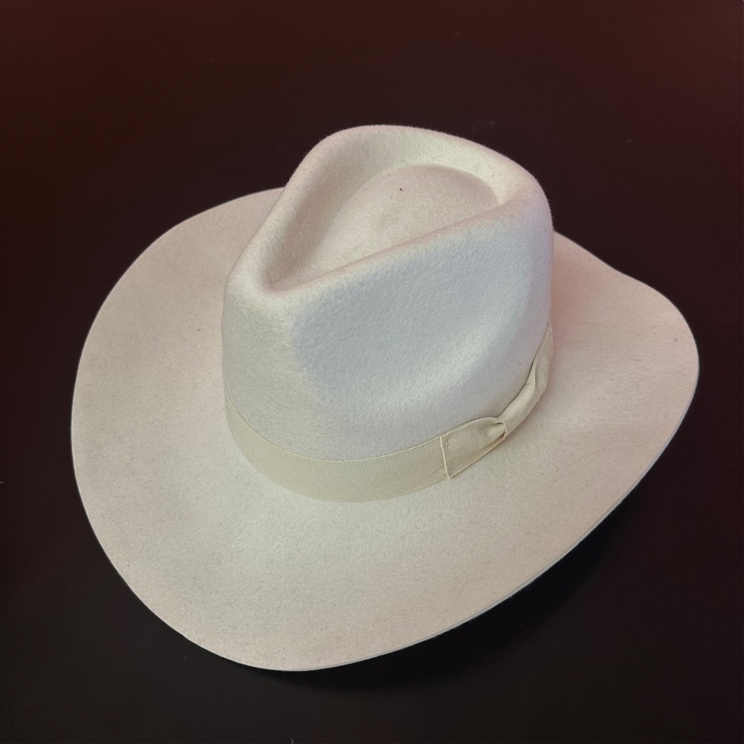 WOOL RANCHER COWBOY HAT W/ RIBBON