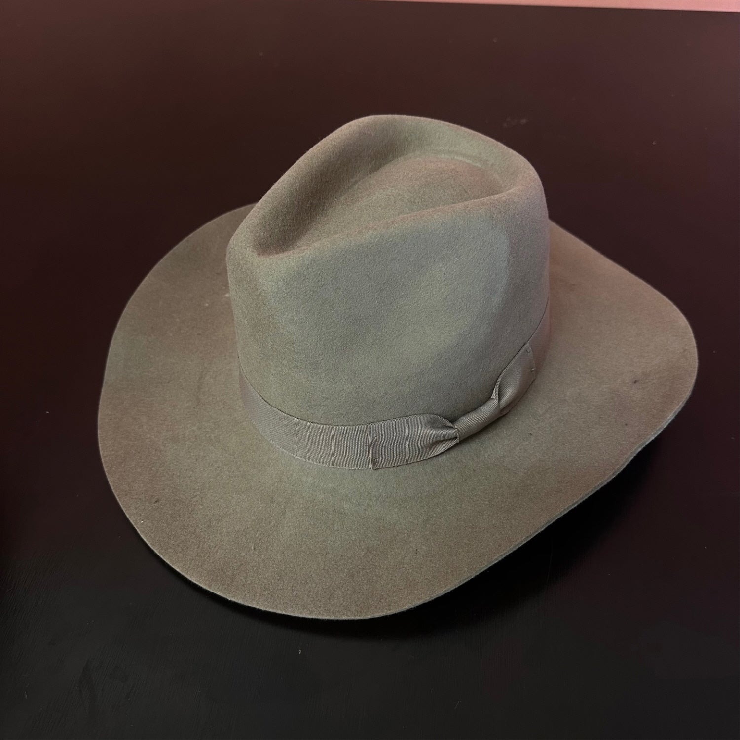 WOOL RANCHER COWBOY HAT W/ RIBBON