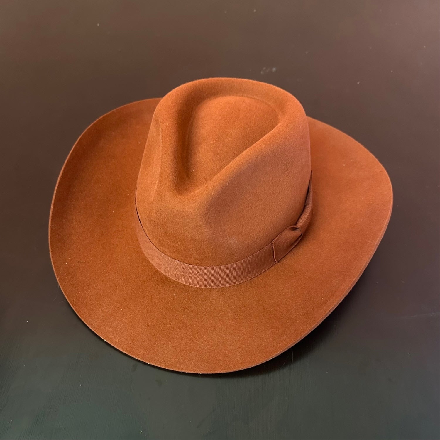 WOOL RANCHER COWBOY HAT W/ RIBBON