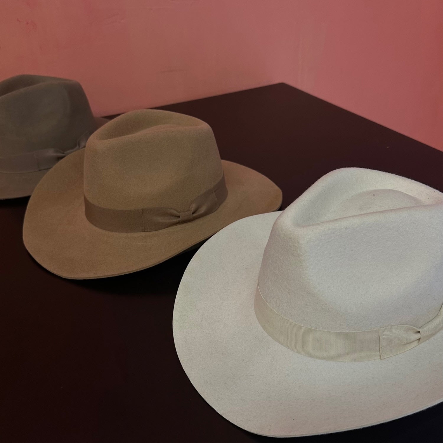 WOOL RANCHER COWBOY HAT W/ RIBBON