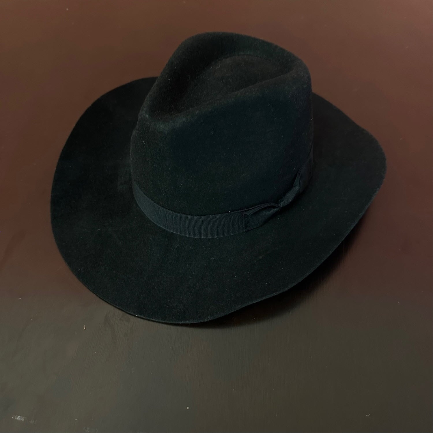 WOOL RANCHER COWBOY HAT W/ RIBBON