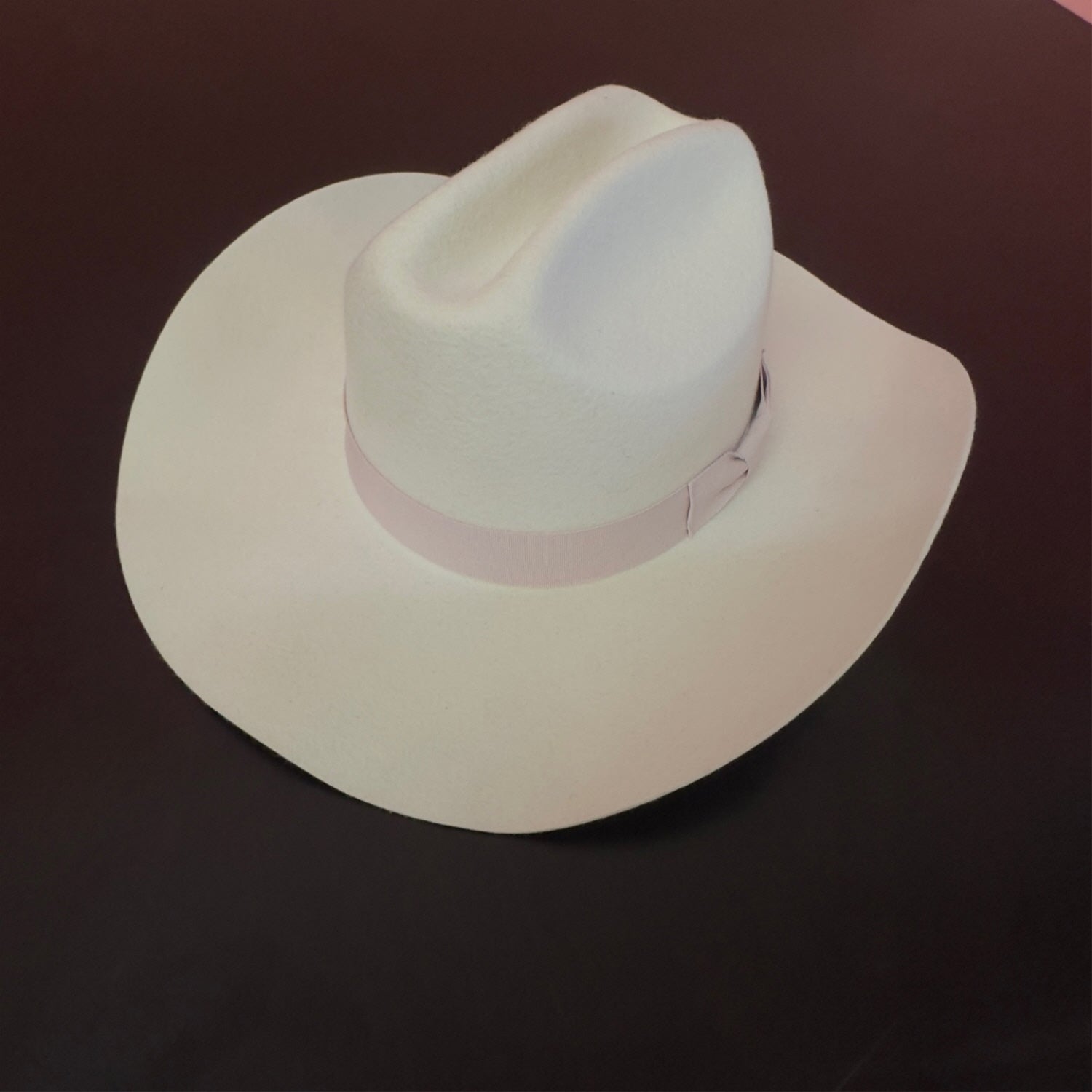 WOOL RANCHER COWBOY HAT RIBBON WITH RIBBON