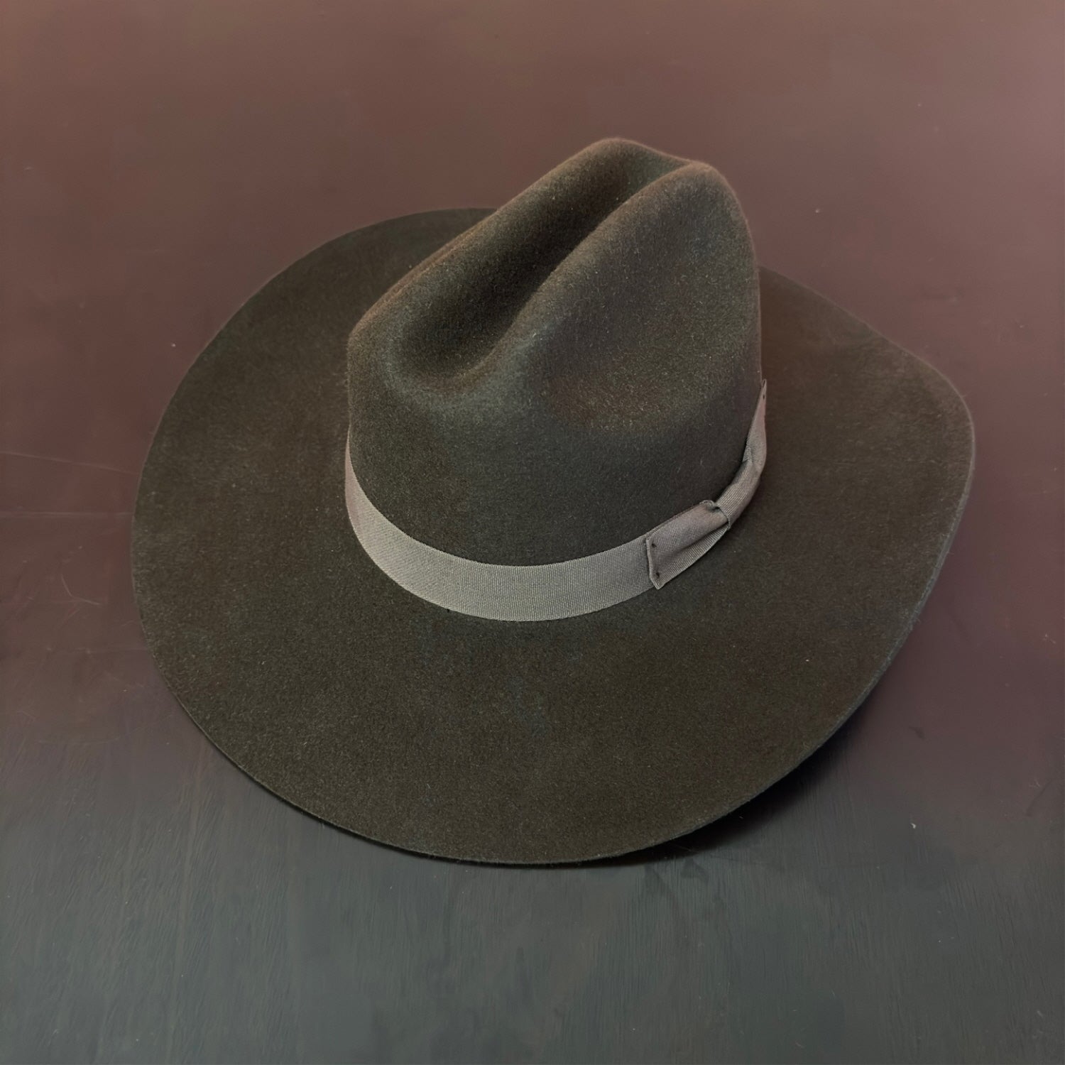 WOOL RANCHER COWBOY HAT RIBBON WITH RIBBON
