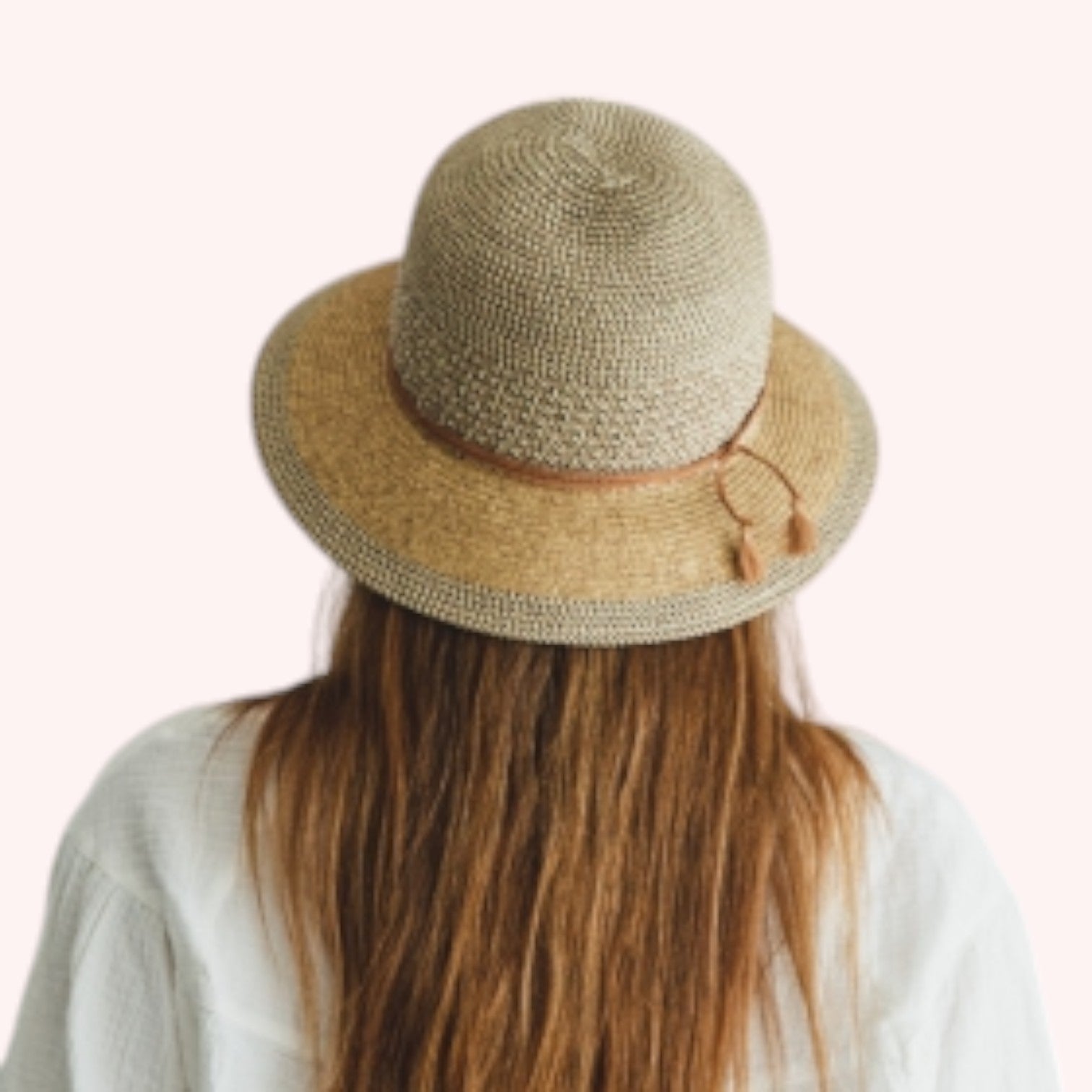 Mixed Braid Bucket Hat