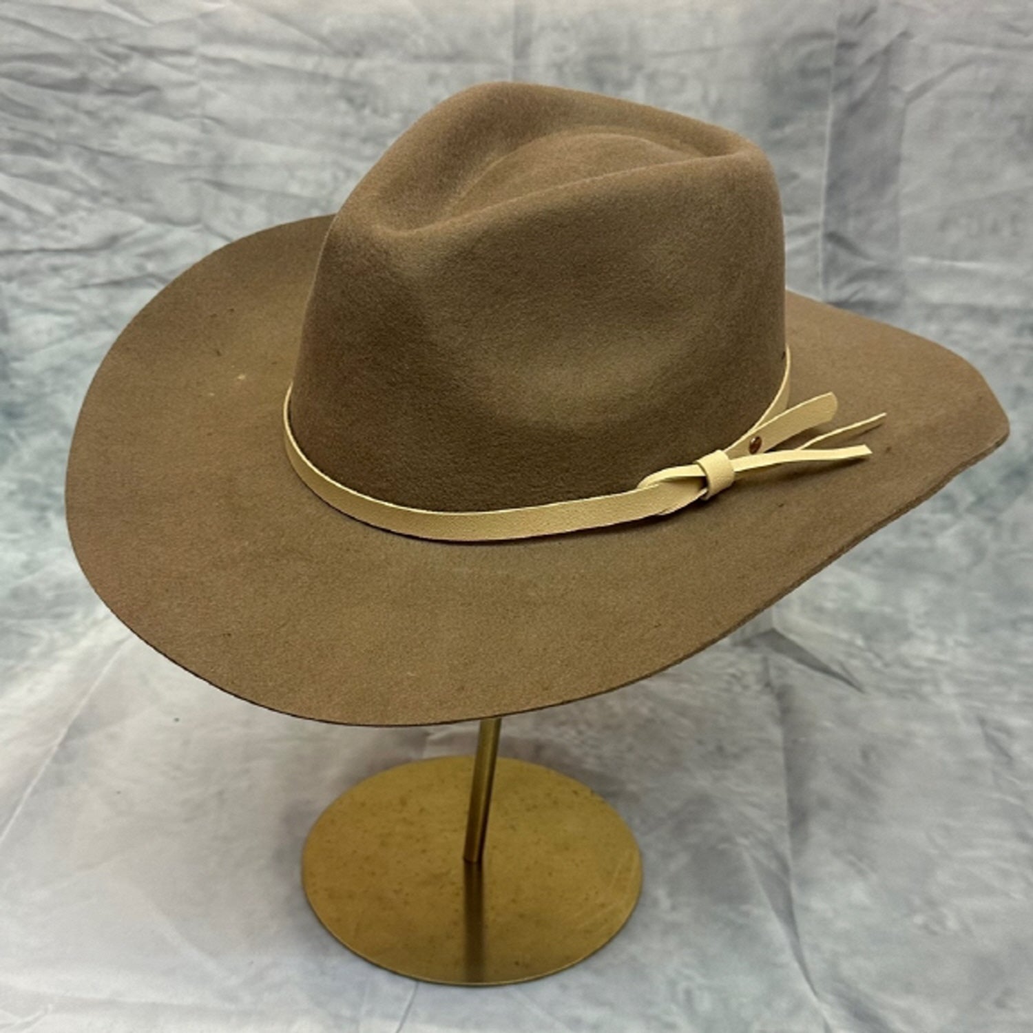 WOOL CLASSIC COWBOY HAT WITH LEATHER BELT