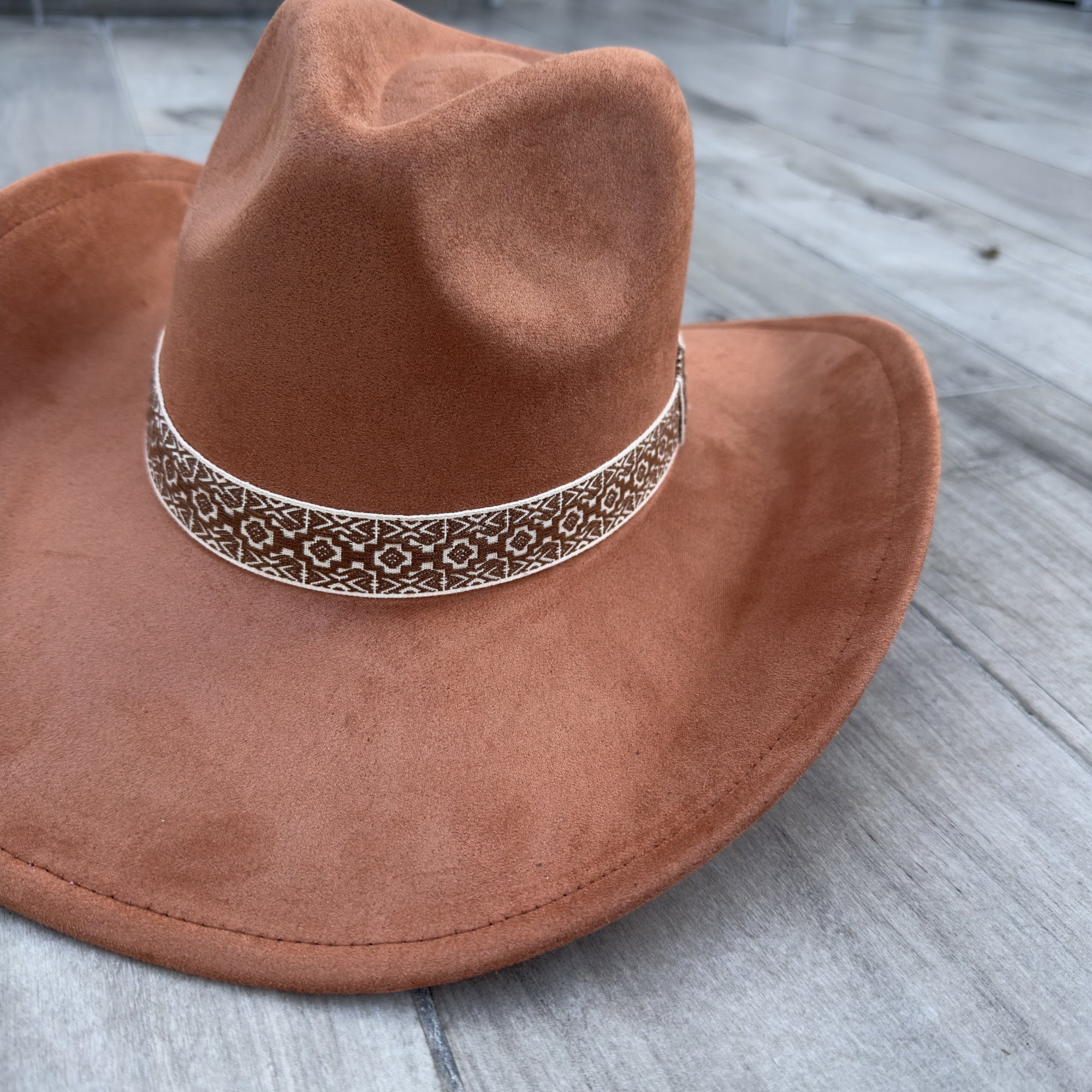 Fashion Vegan Suede Cowboy Hat – Western Chic in Multiple Colors!