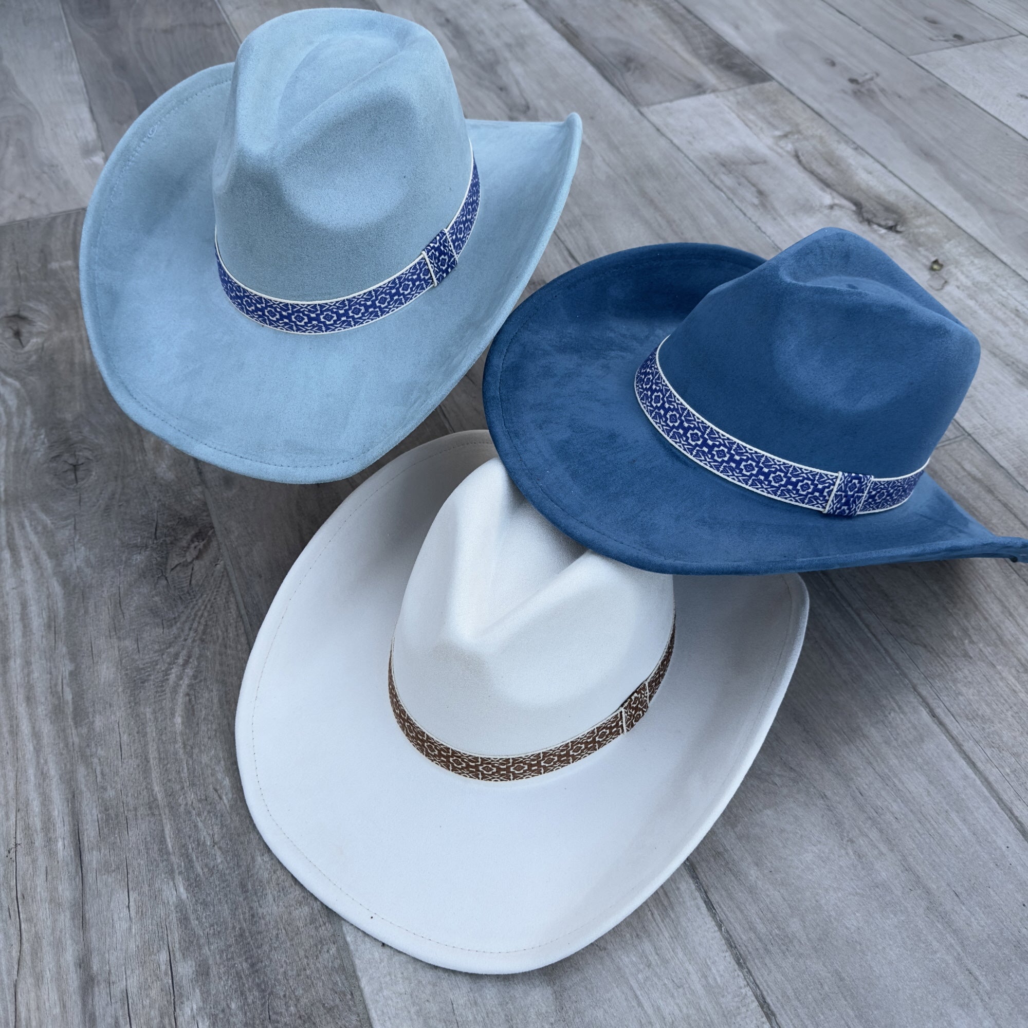 Fashion Vegan Suede Cowboy Hat – Western Chic in Multiple Colors!