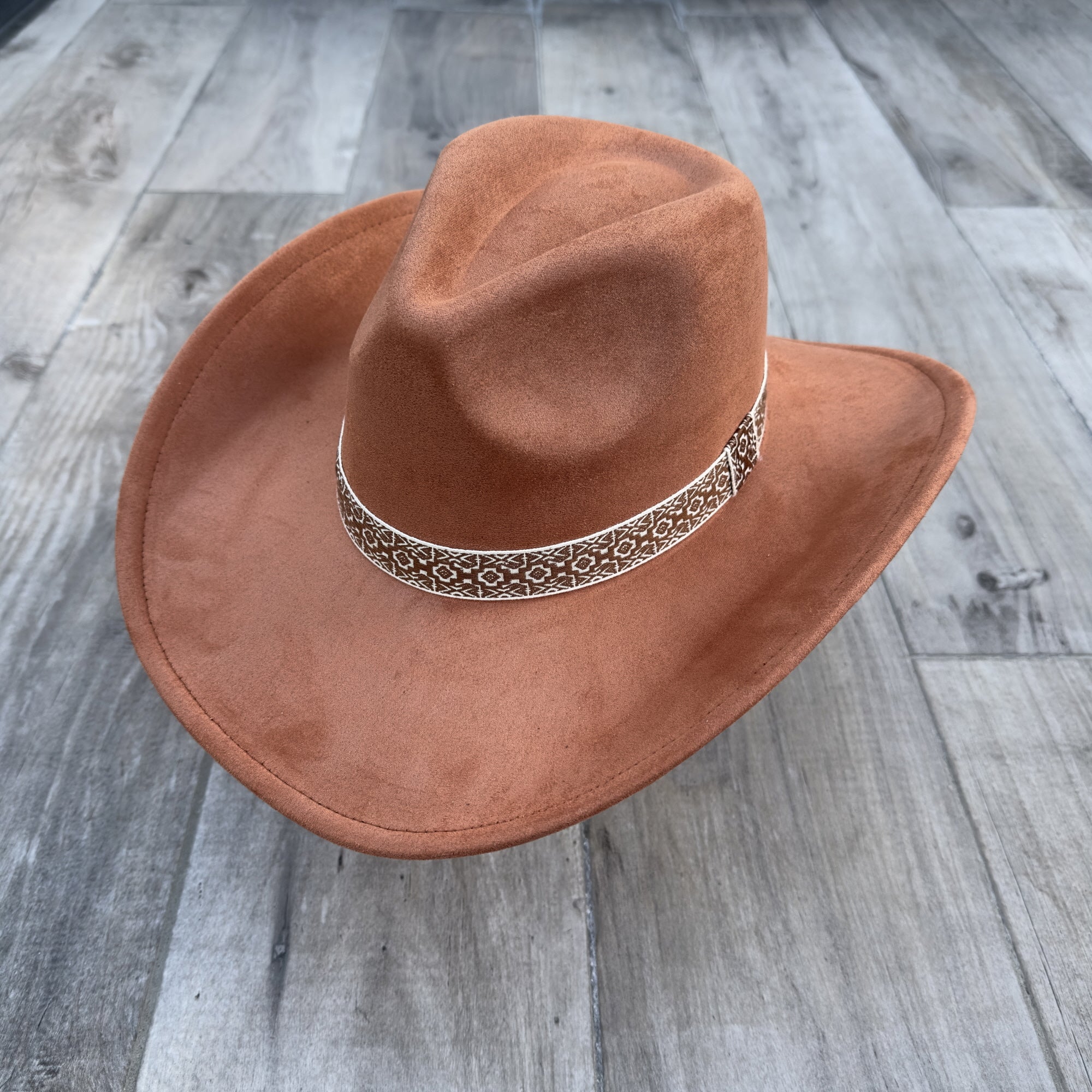 Fashion Vegan Suede Cowboy Hat – Western Chic in Multiple Colors!