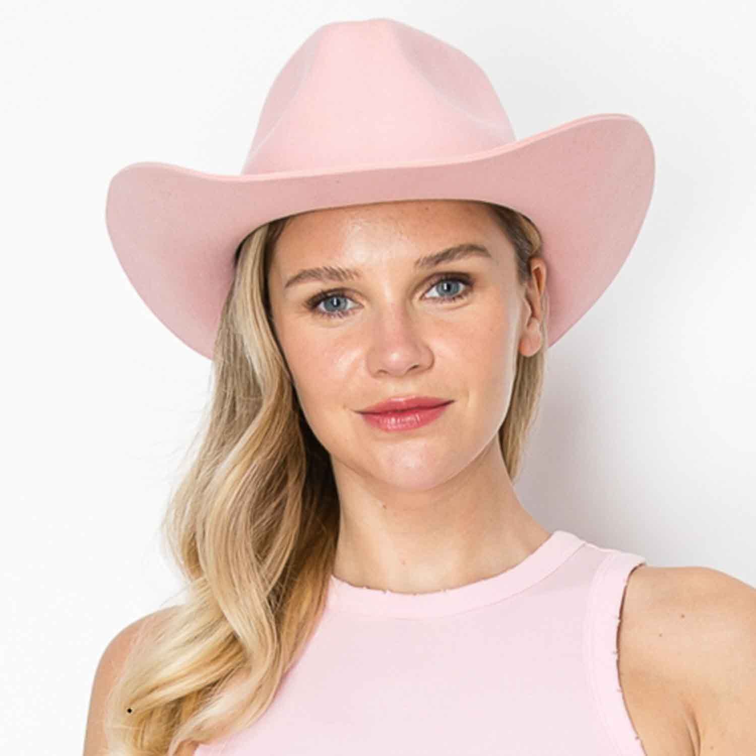 WOOL CLASSIC COWBOY HAT WITH LEATHER BELT