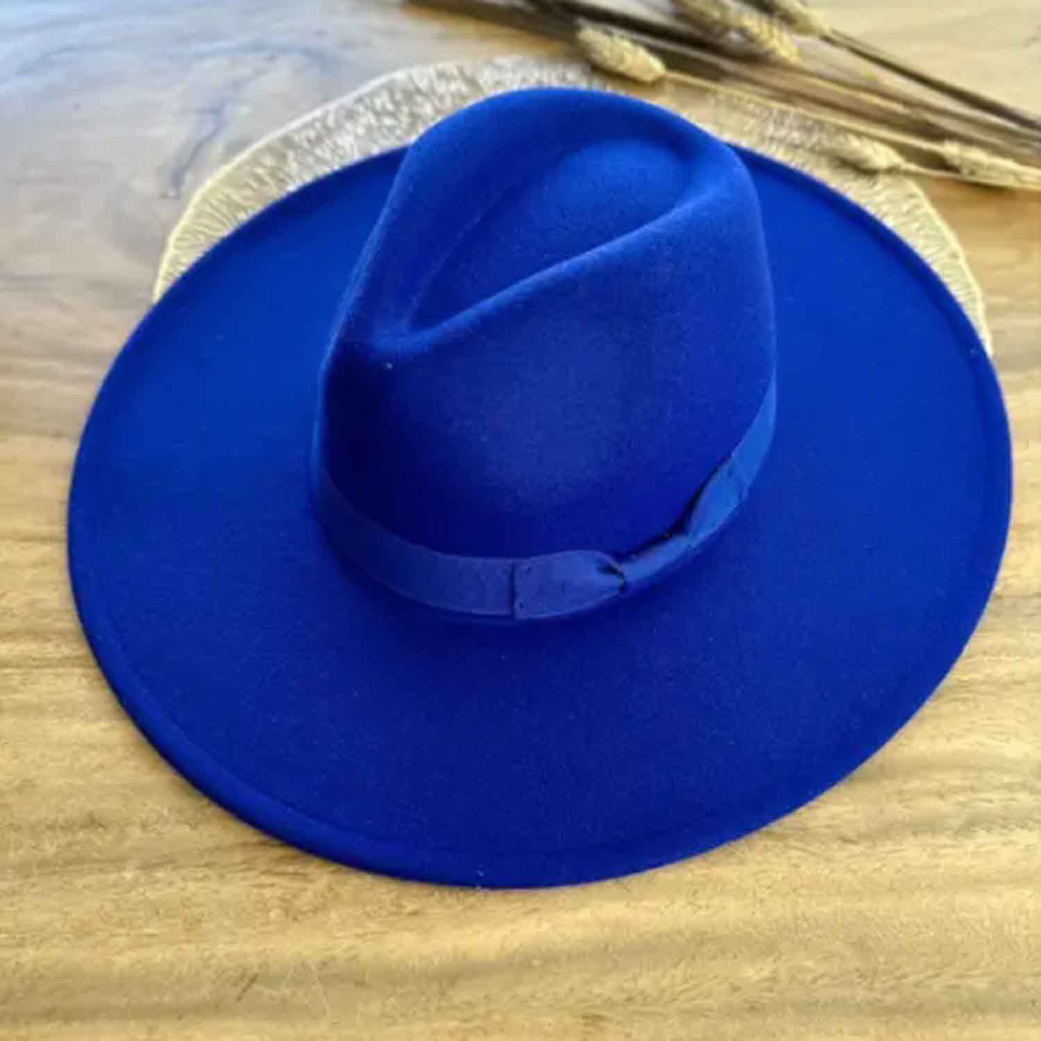 VEGAN FELT FEDORA W/ BOW