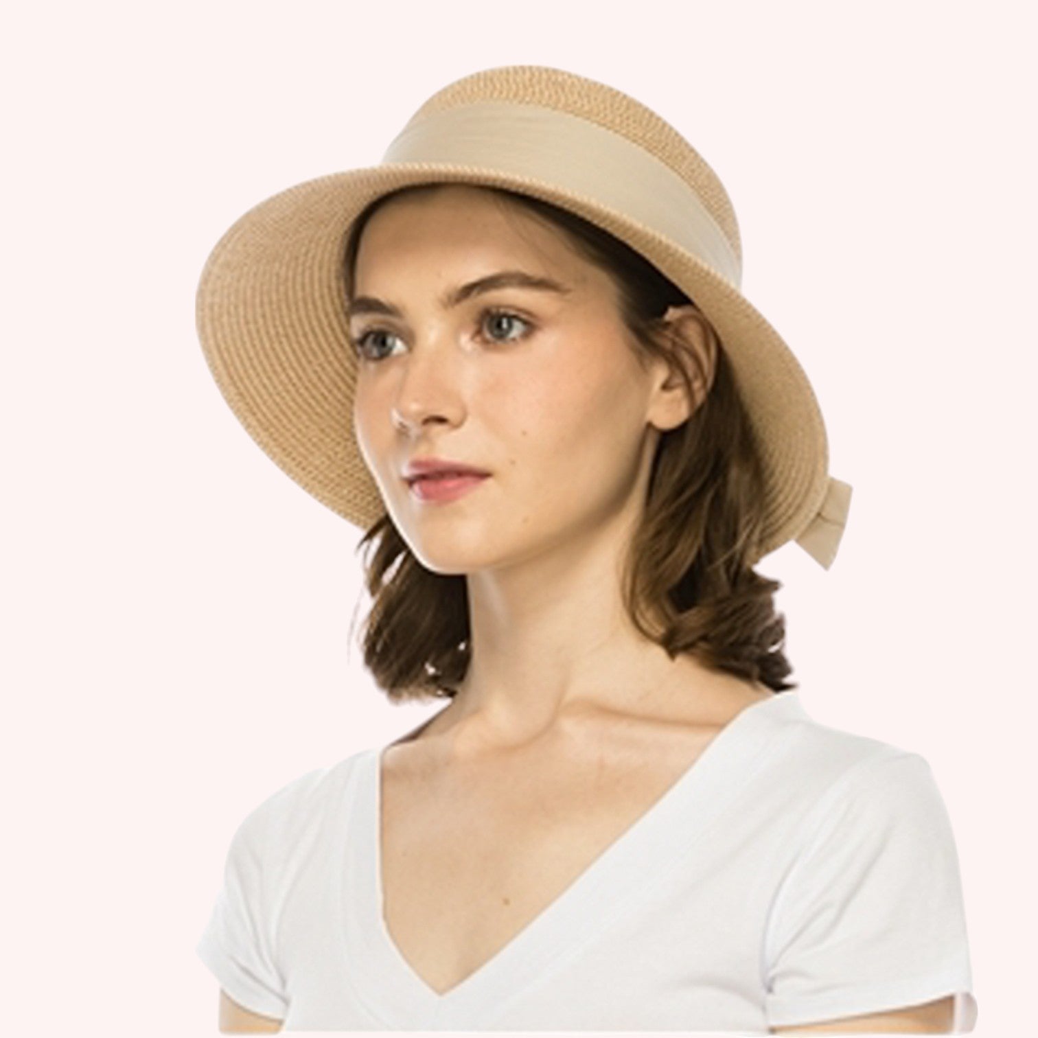 Heather Bucket Hat w/ Sash