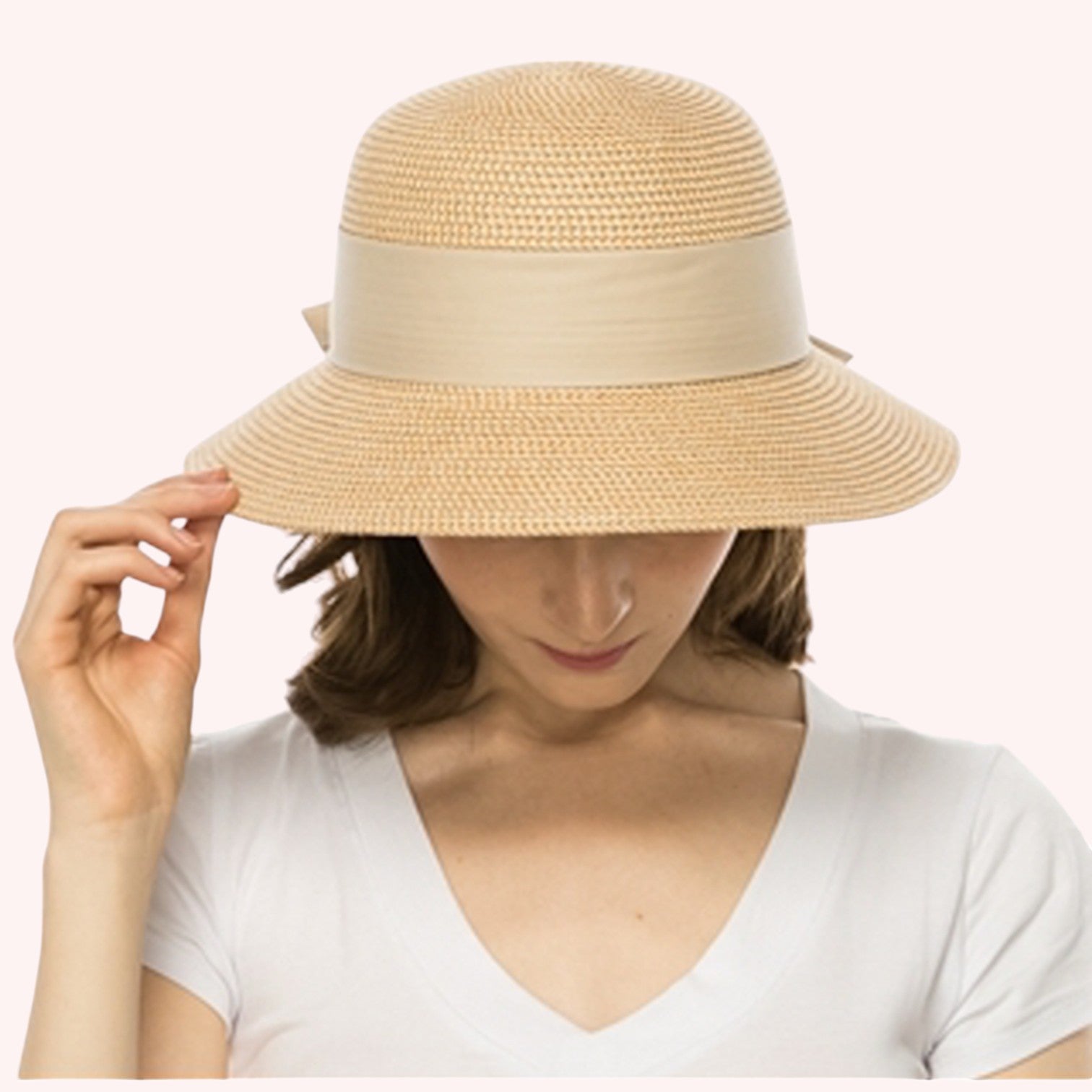 Heather Bucket Hat w/ Sash