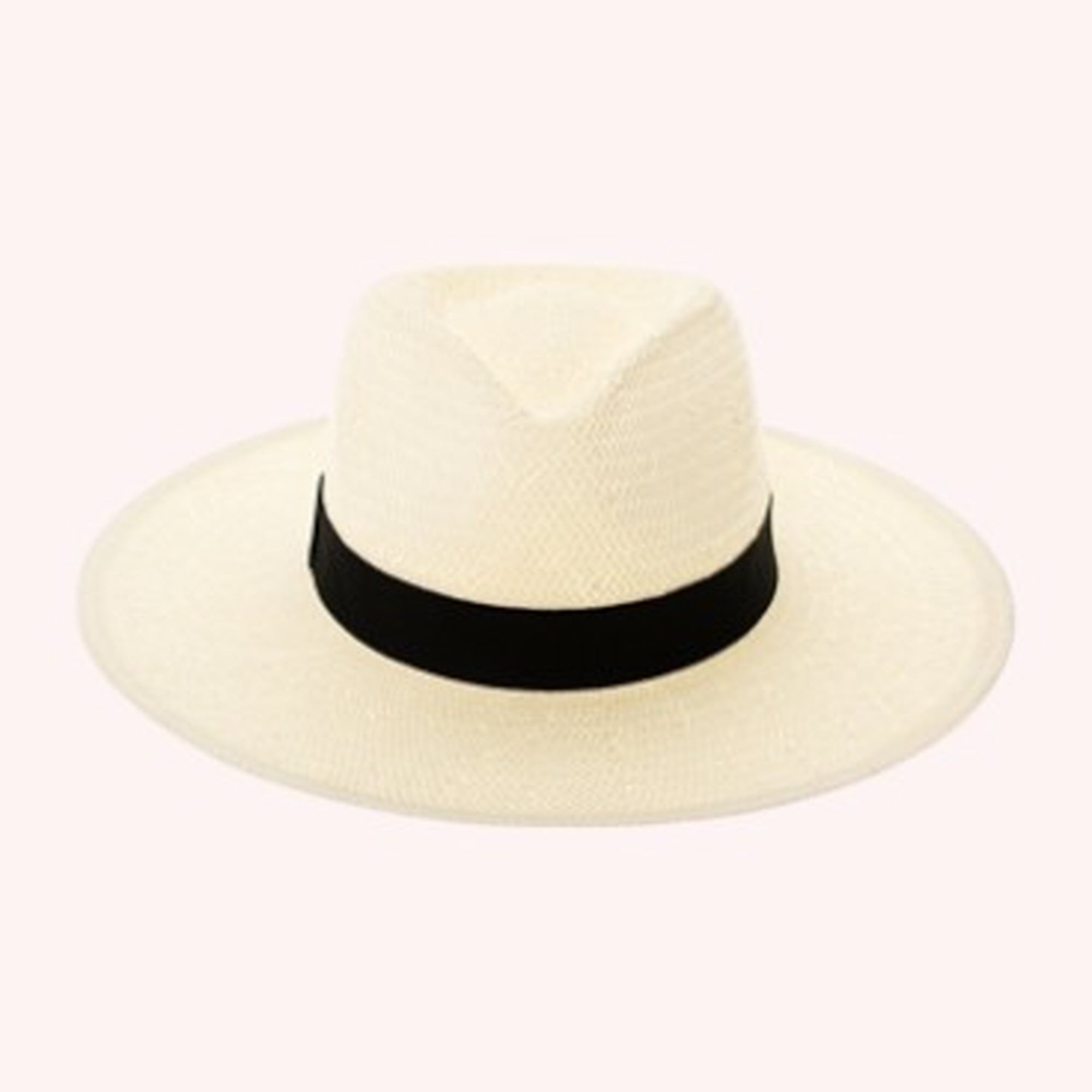Handwoven Toyo Straw Panama Hat