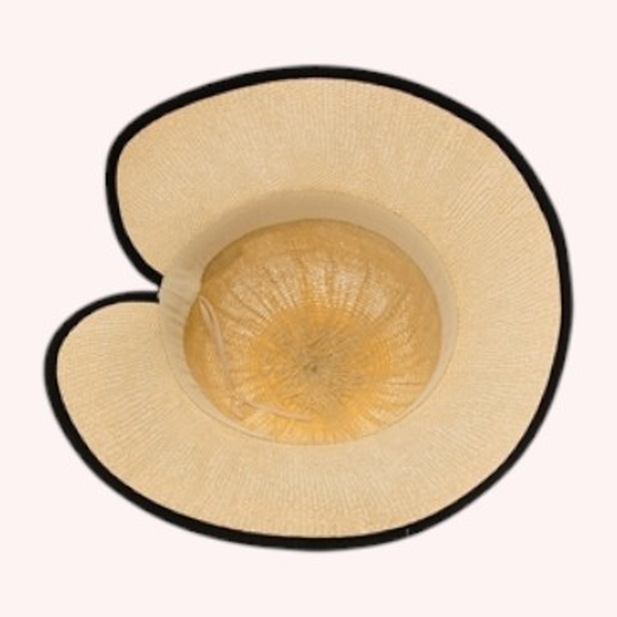 Split Back Toyo Sun Hat w/ Bow
