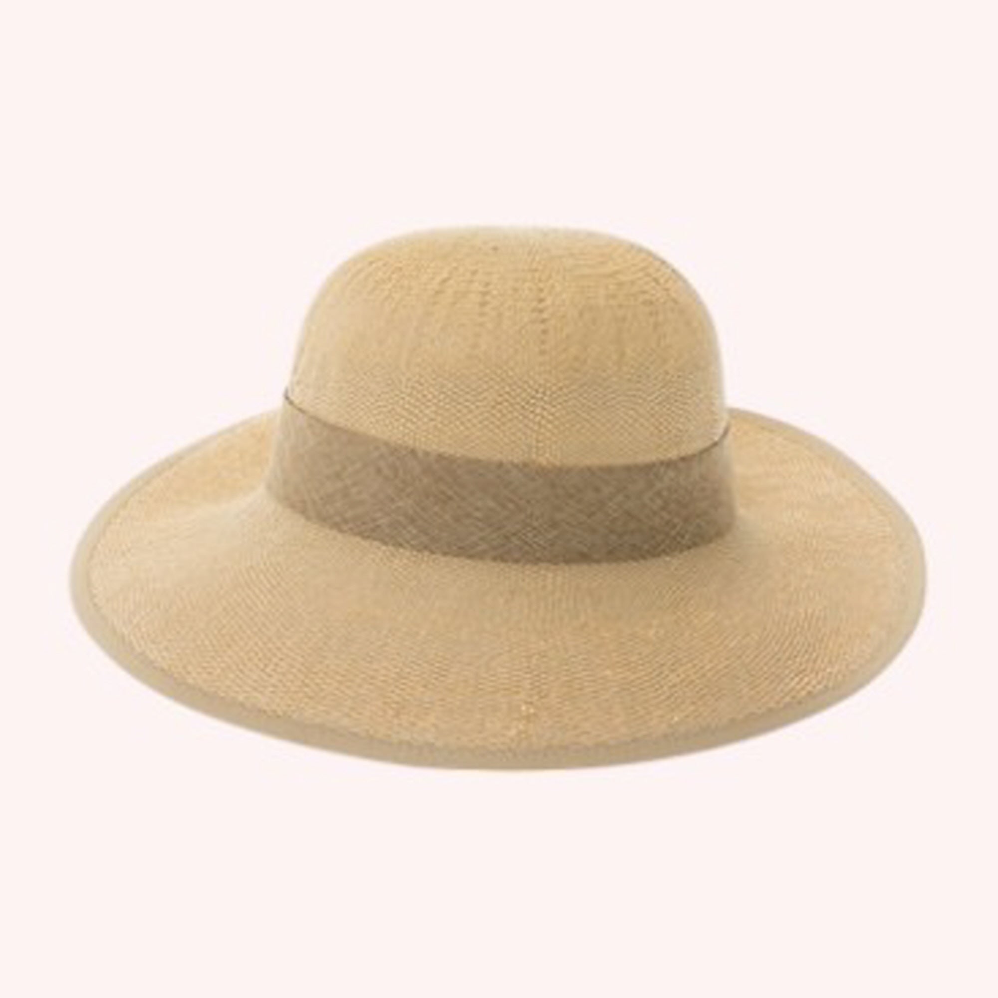 Split Back Toyo Sun Hat w/ Bow