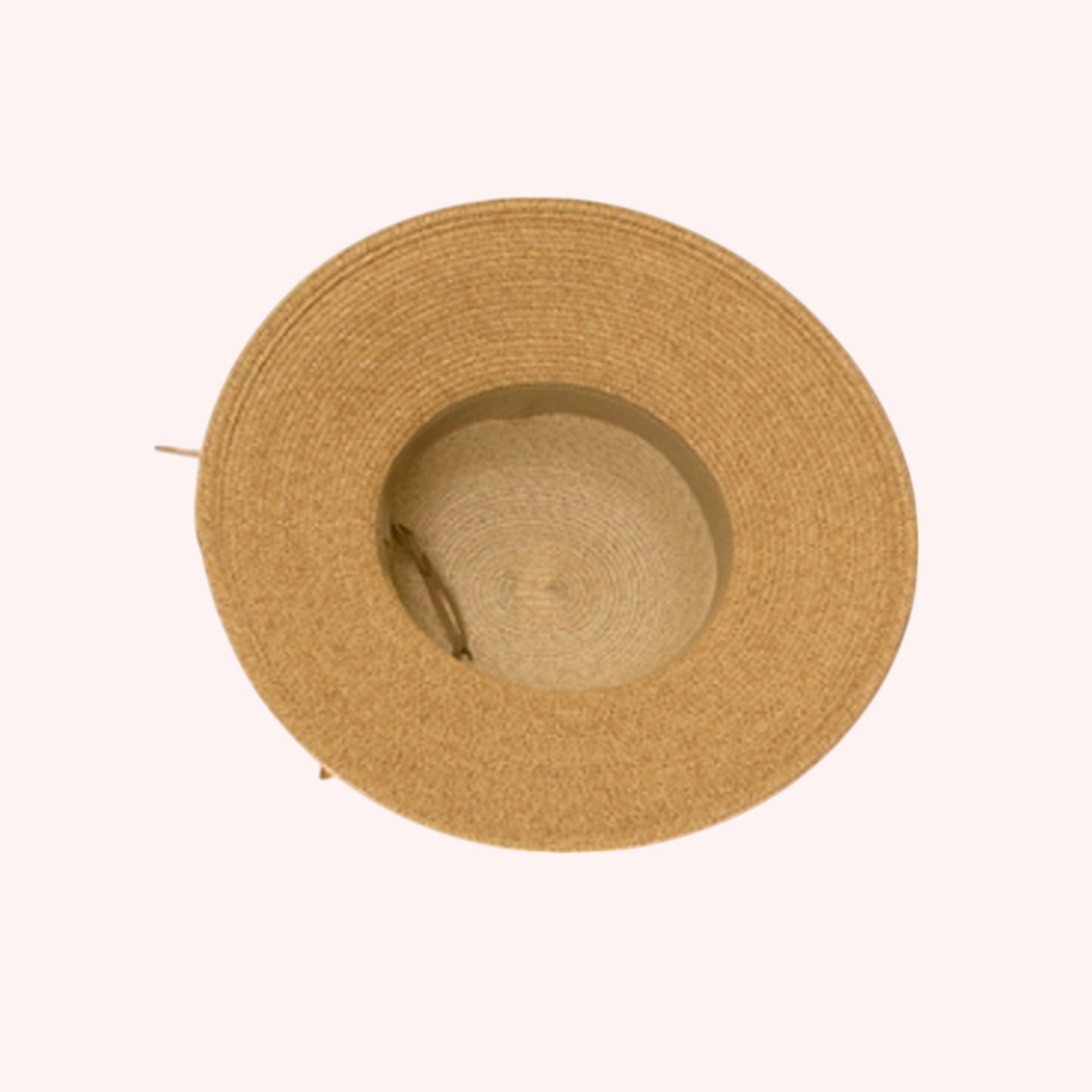 Two-tone Heather Sun Hat w/ Sash