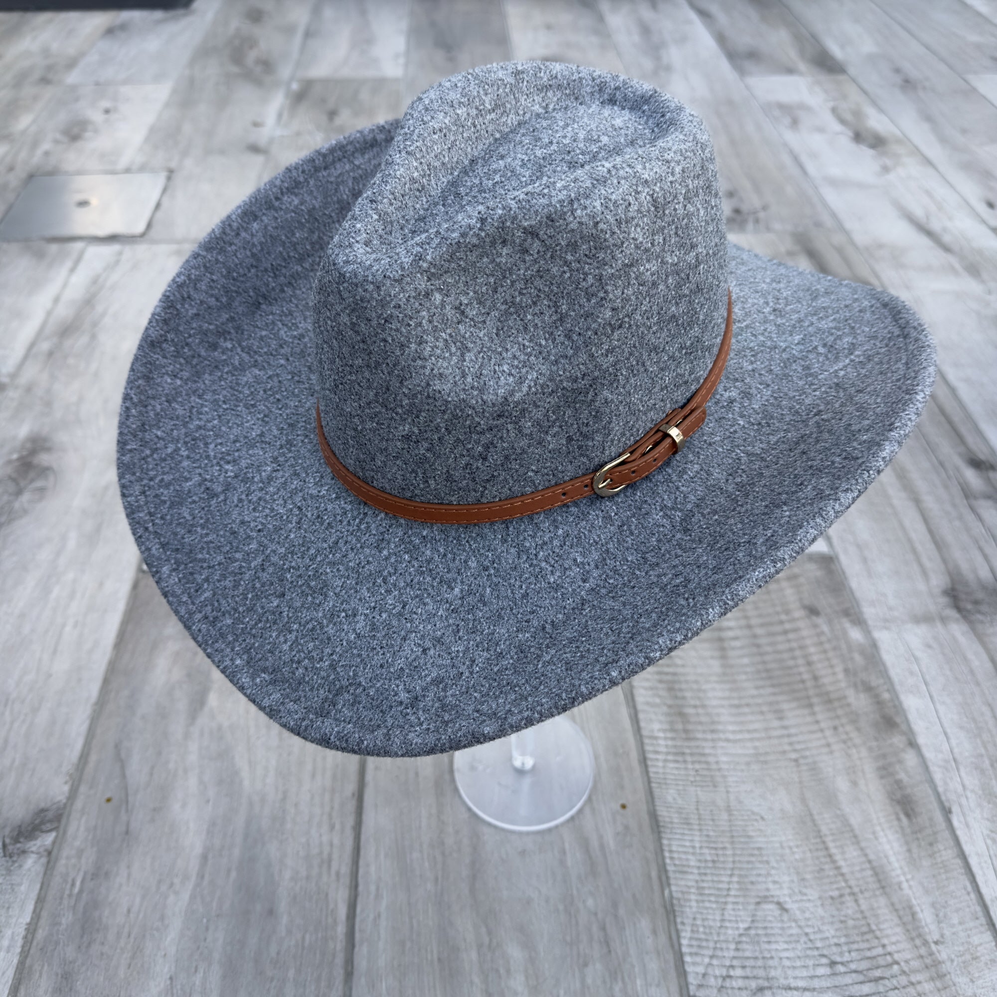 π€ Vegan Cowboy Hat β Western Charm with Belt Detail