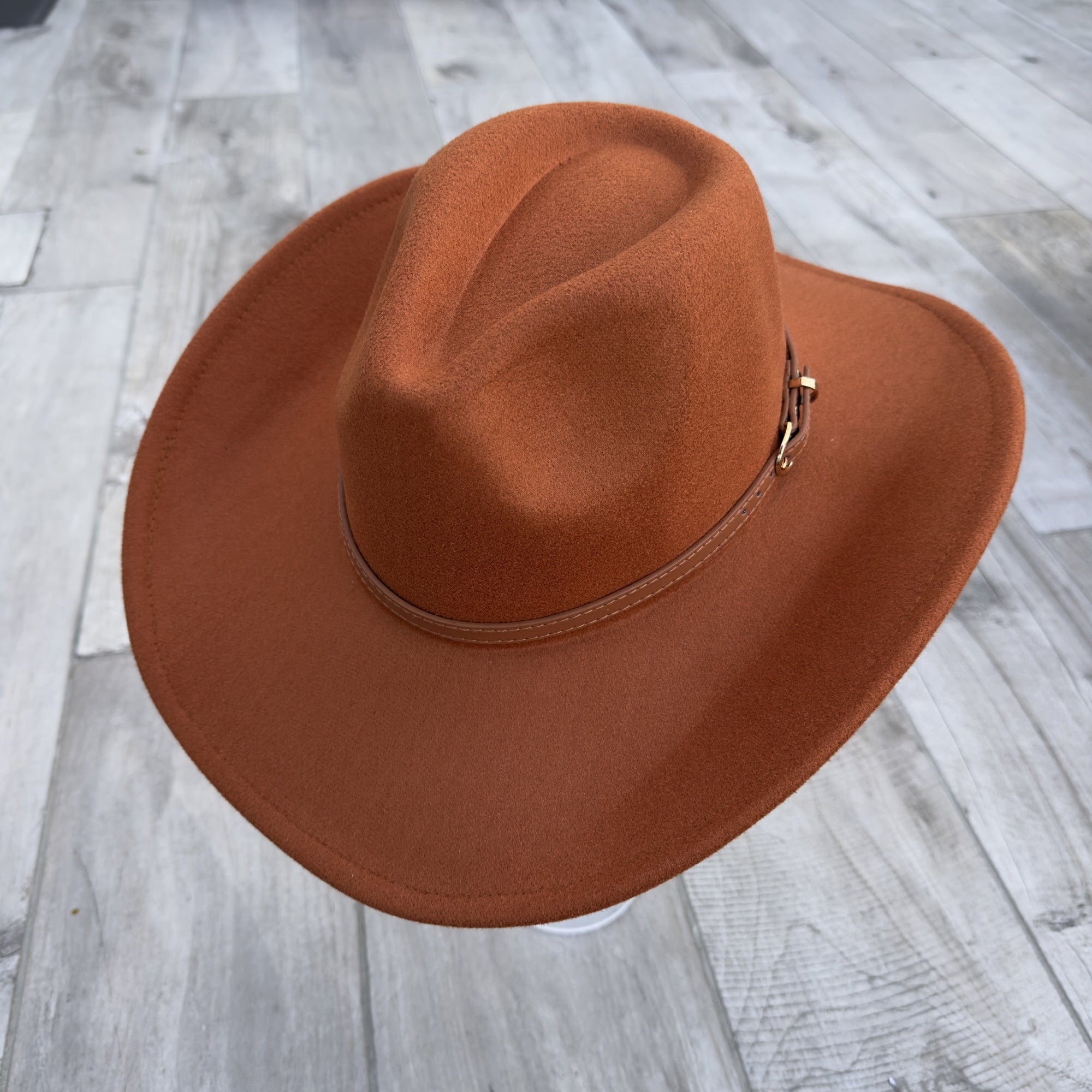 π€ Vegan Cowboy Hat β Western Charm with Belt Detail