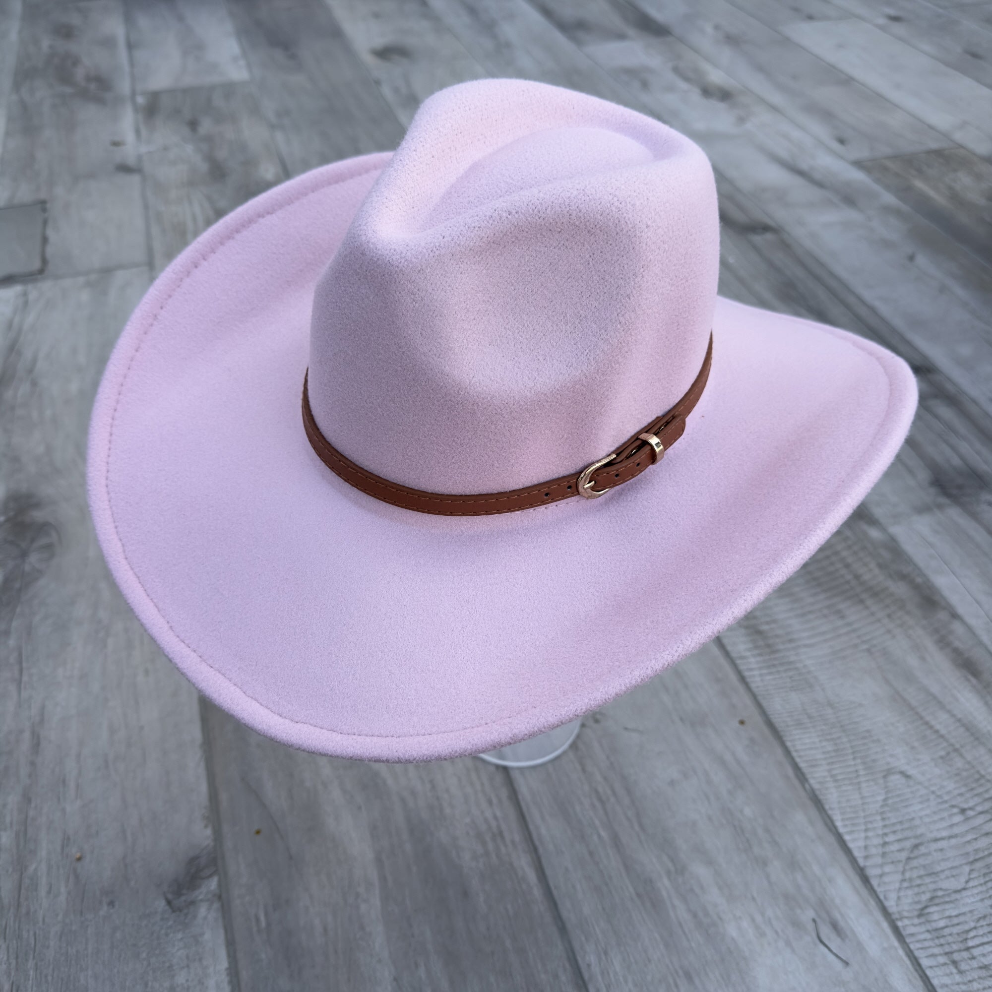 π€ Vegan Cowboy Hat β Western Charm with Belt Detail