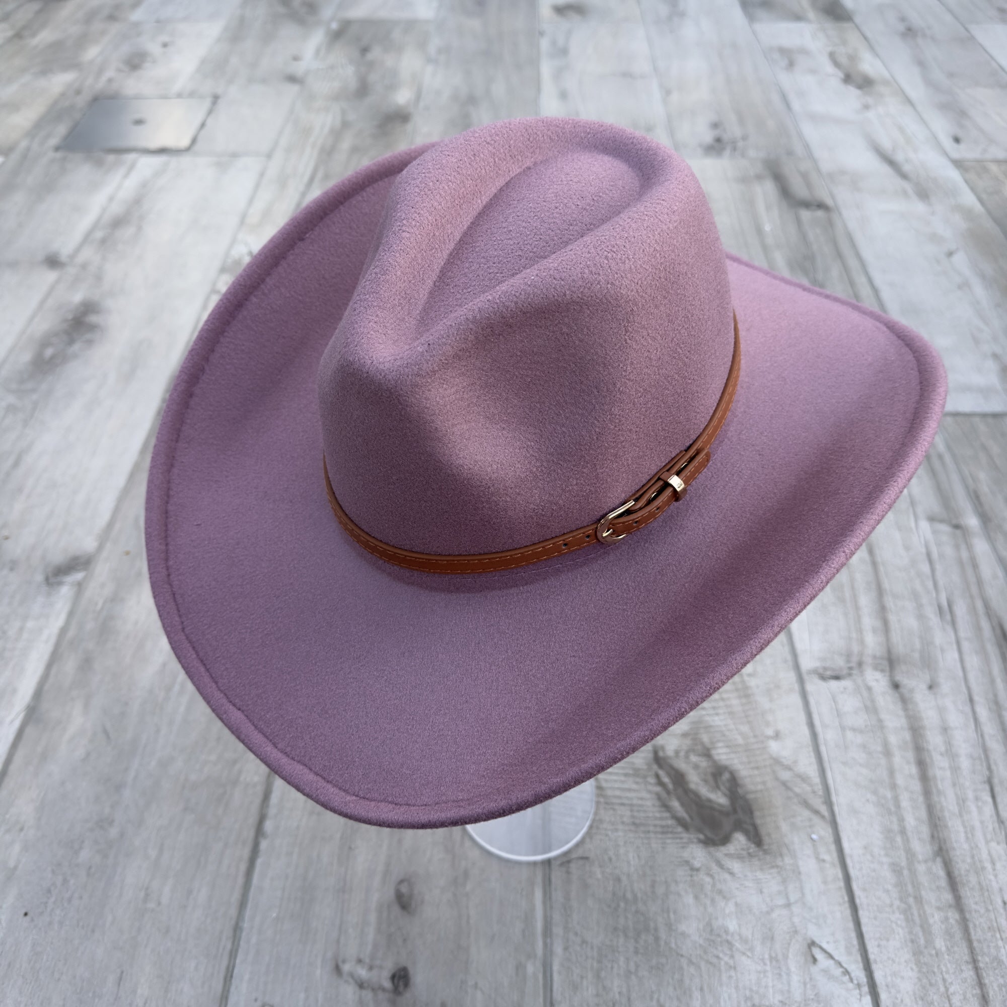 π€ Vegan Cowboy Hat β Western Charm with Belt Detail