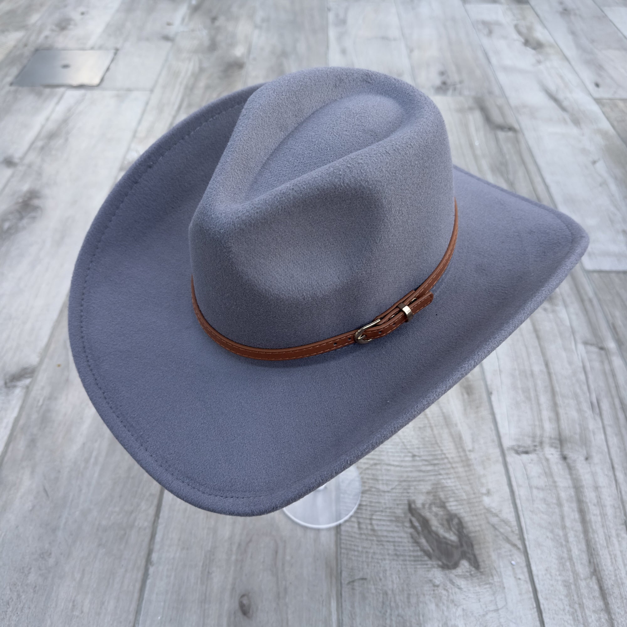 π€ Vegan Cowboy Hat β Western Charm with Belt Detail