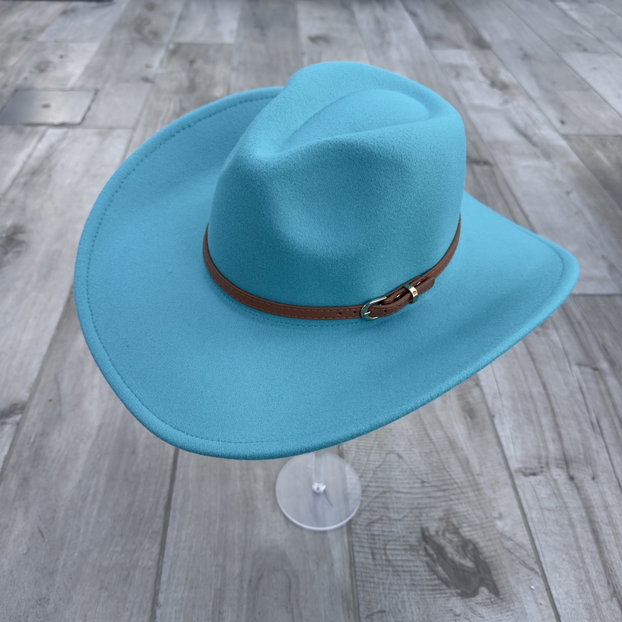 π€ Vegan Cowboy Hat β Western Charm with Belt Detail
