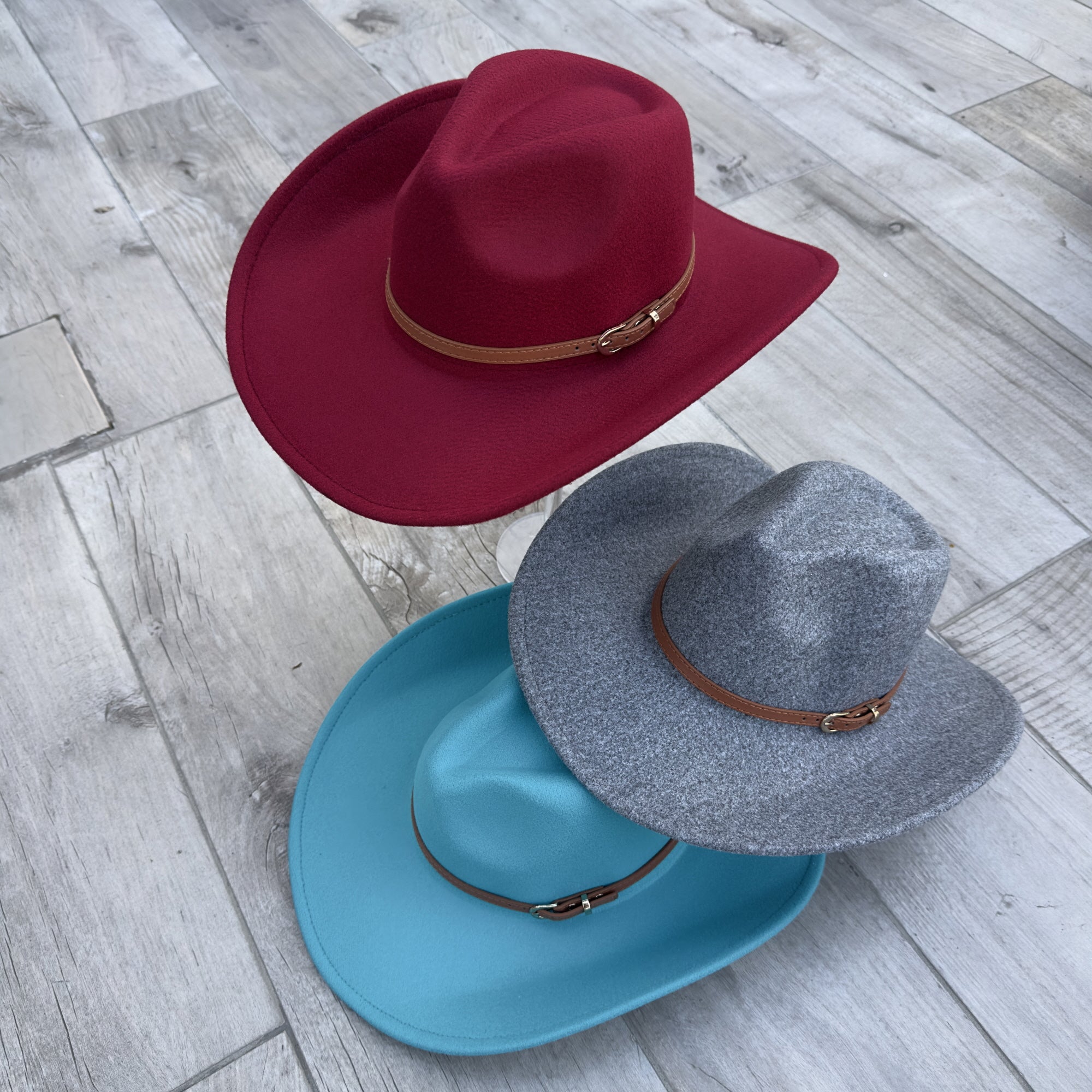 π€ Vegan Cowboy Hat β Western Charm with Belt Detail