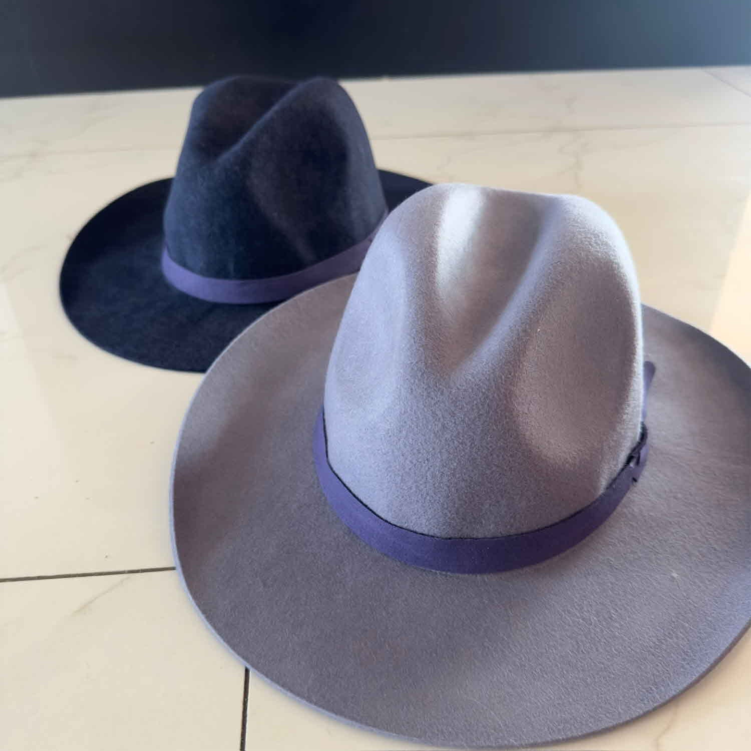 WOOL PENCIL BRIM HAT
