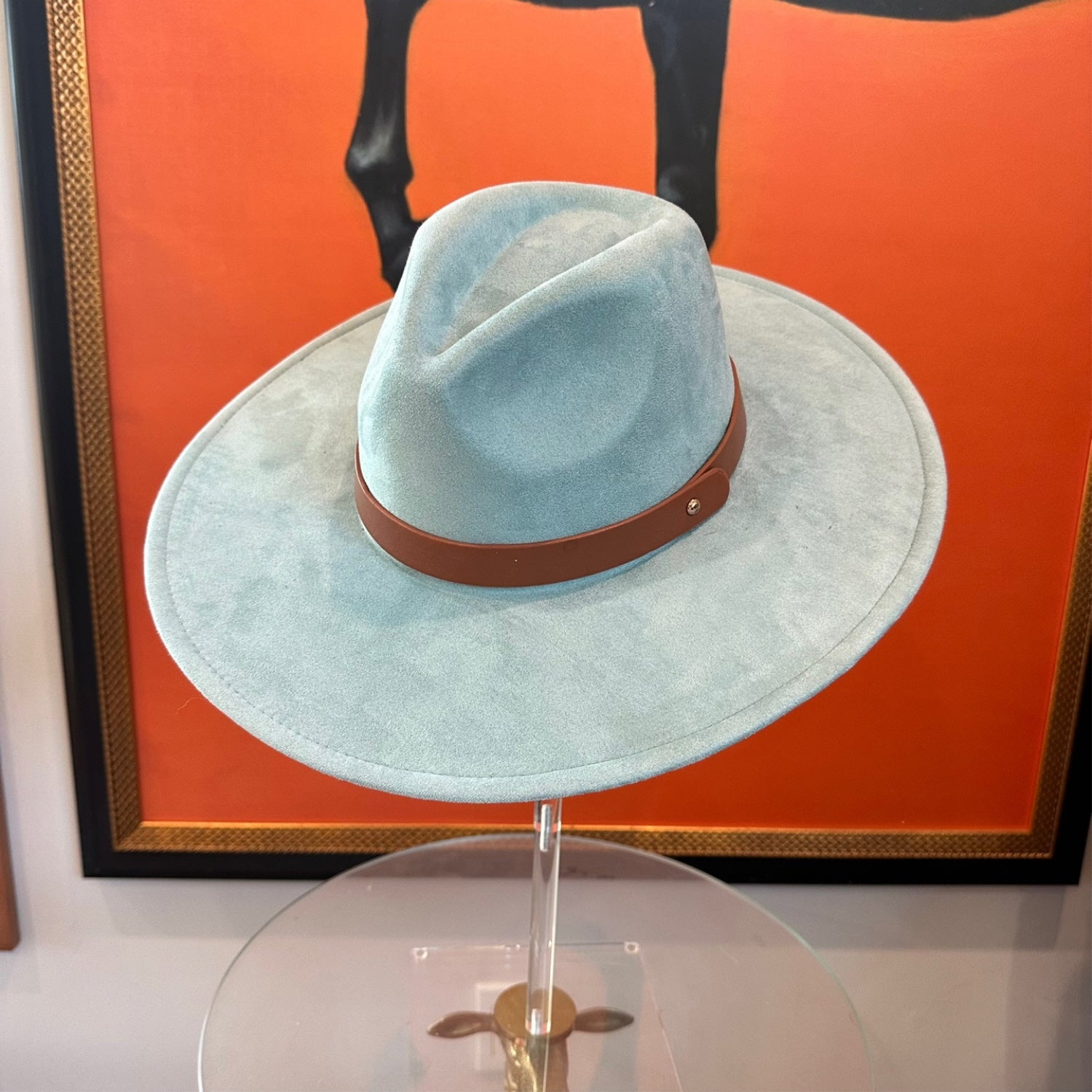 Best seller Fashion Classic Wide Brim Suede Premium Hat W/