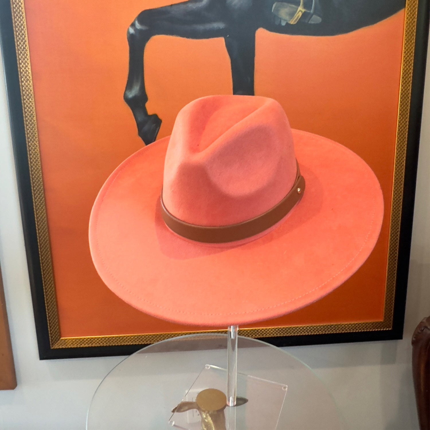 Best seller Fashion Classic Wide Brim Suede Premium Hat W/