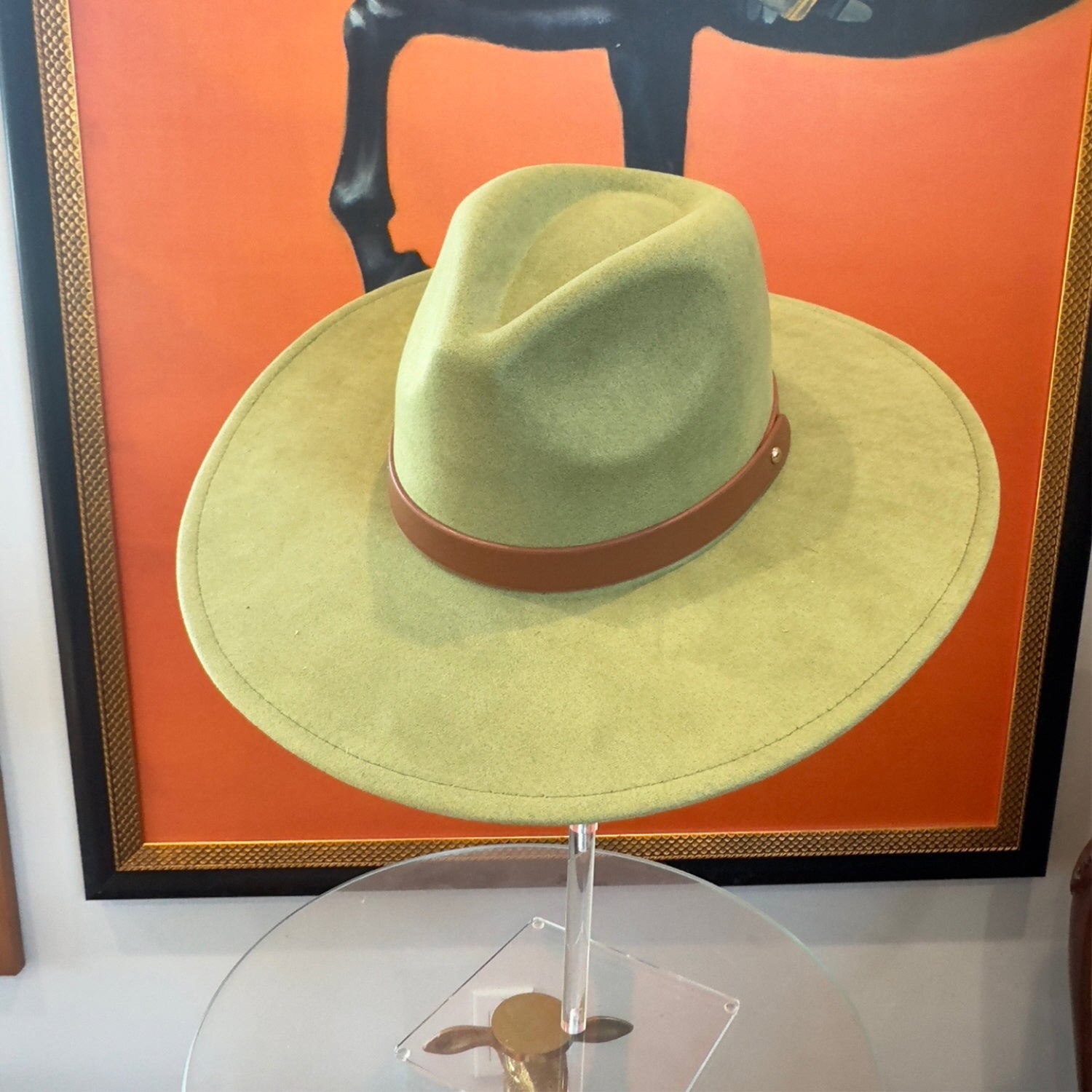 Best seller Fashion Classic Wide Brim Suede Premium Hat W/