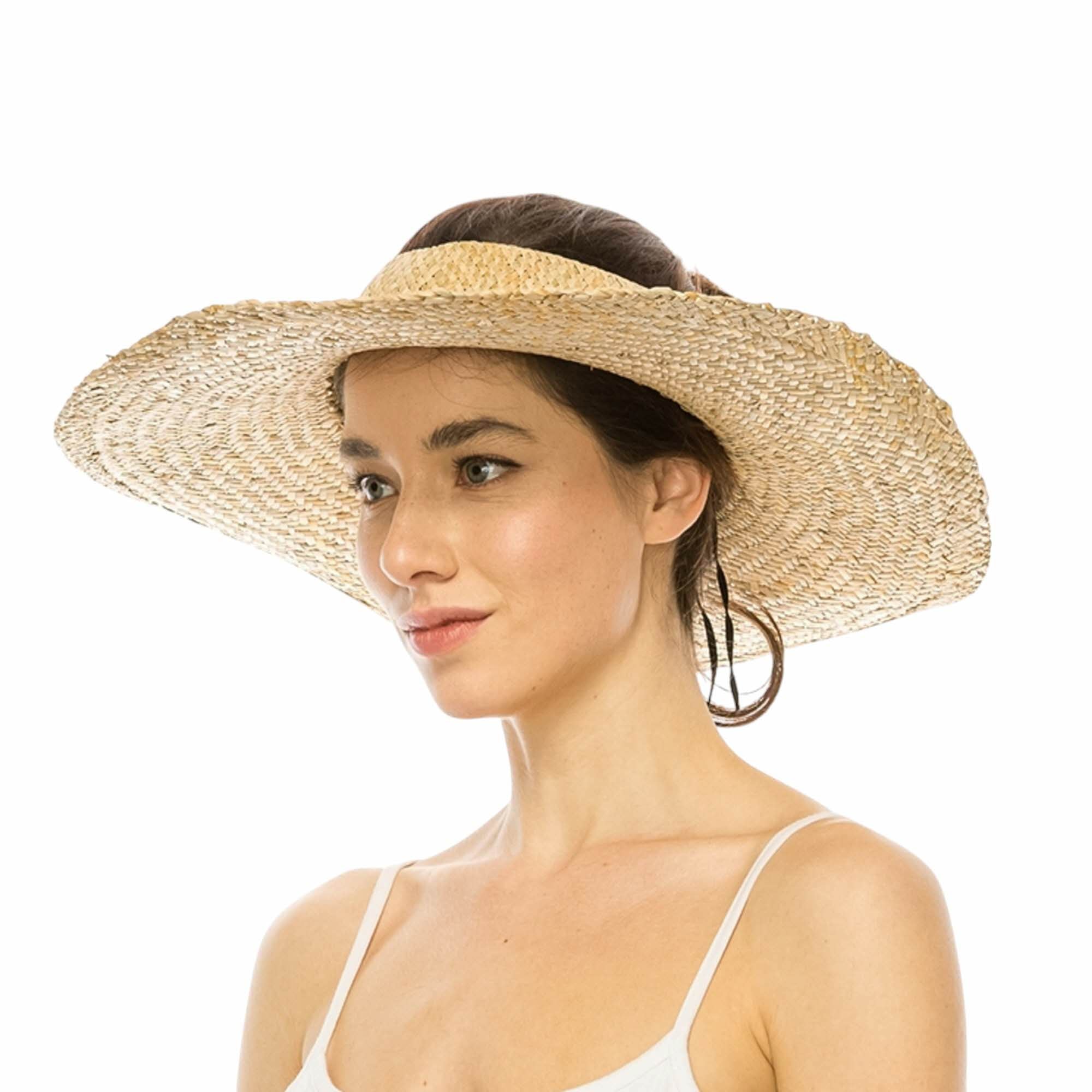 πΏ Sol Vista Palm Leaf Visor π