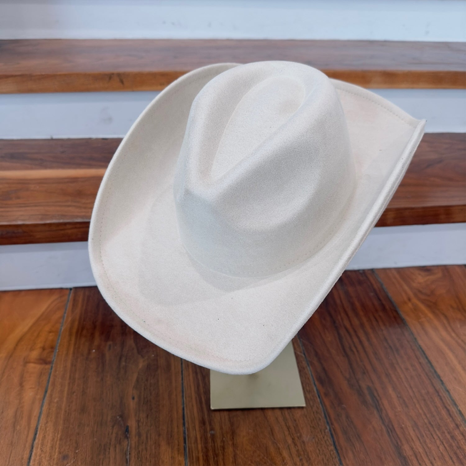 FASHION VEGAN SUEDE COWBOY HAT