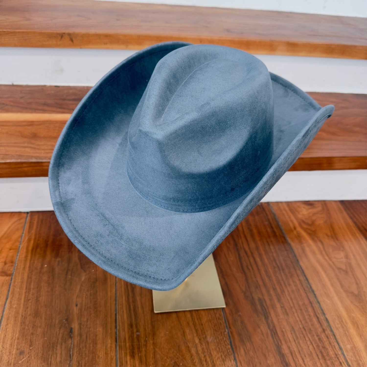 FASHION VEGAN SUEDE COWBOY HAT