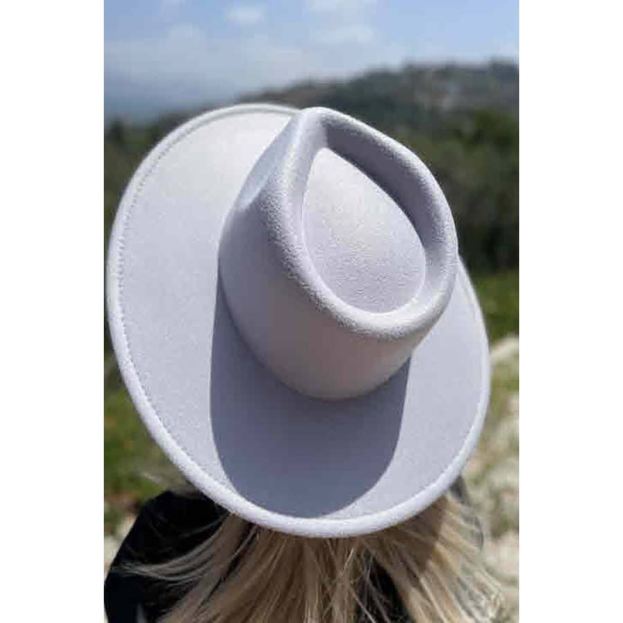 Kids XS Vegan Felt Wide Brim Rancher Hat
