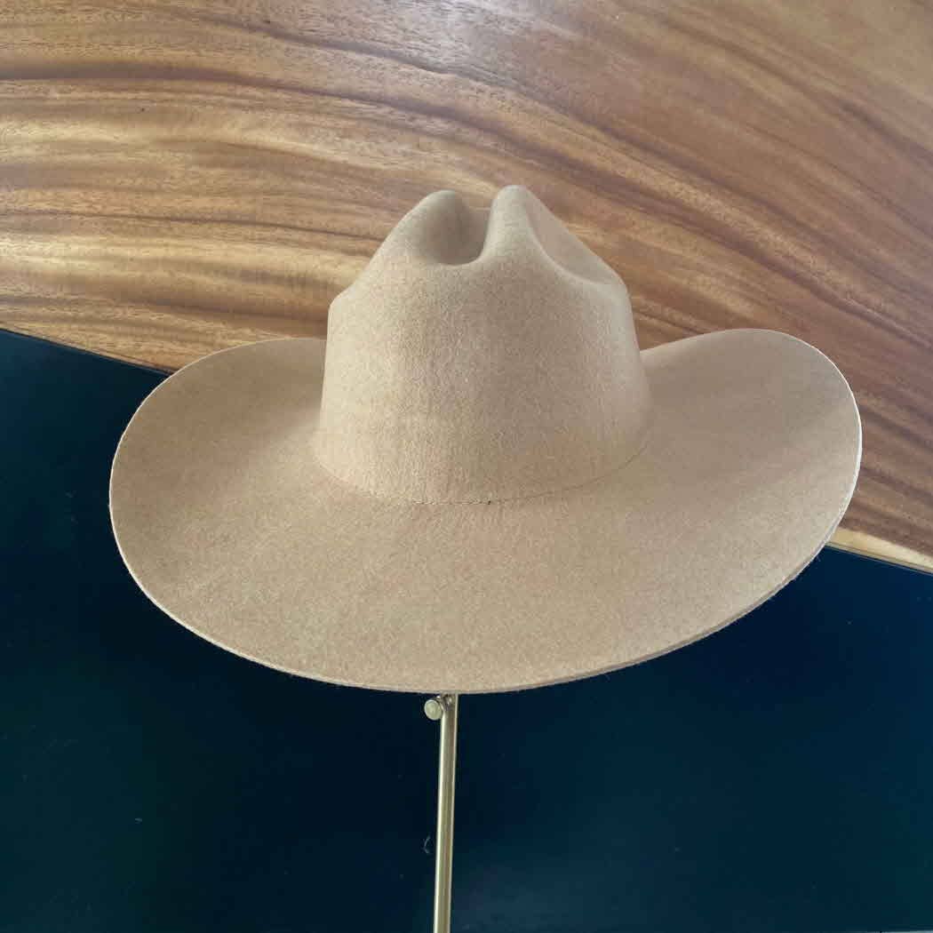 100% Australian Wool Cattleman Cowboy Hat – Shapeable Brim (Premium)