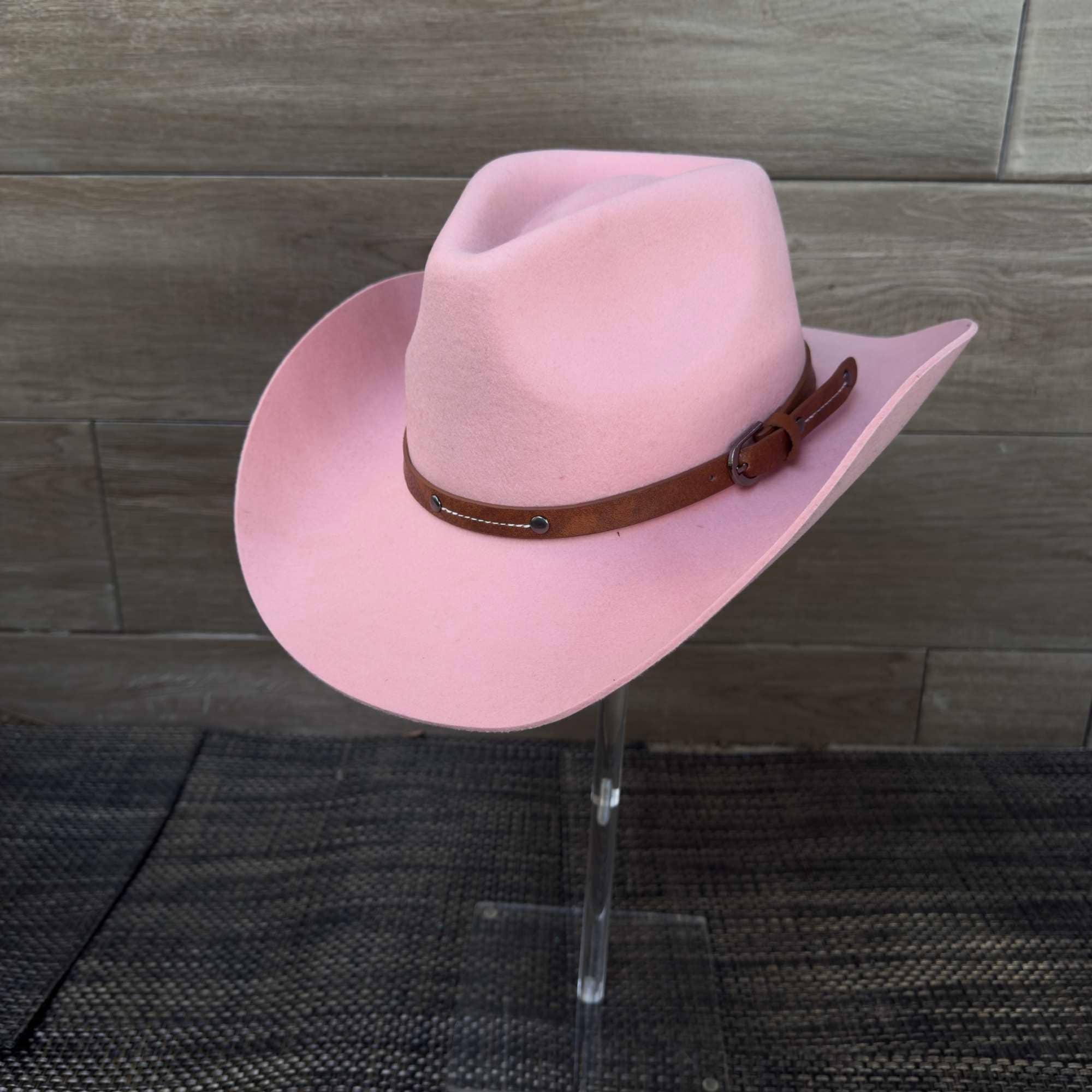 Australian Wool Cowboy Hat with Leather Band