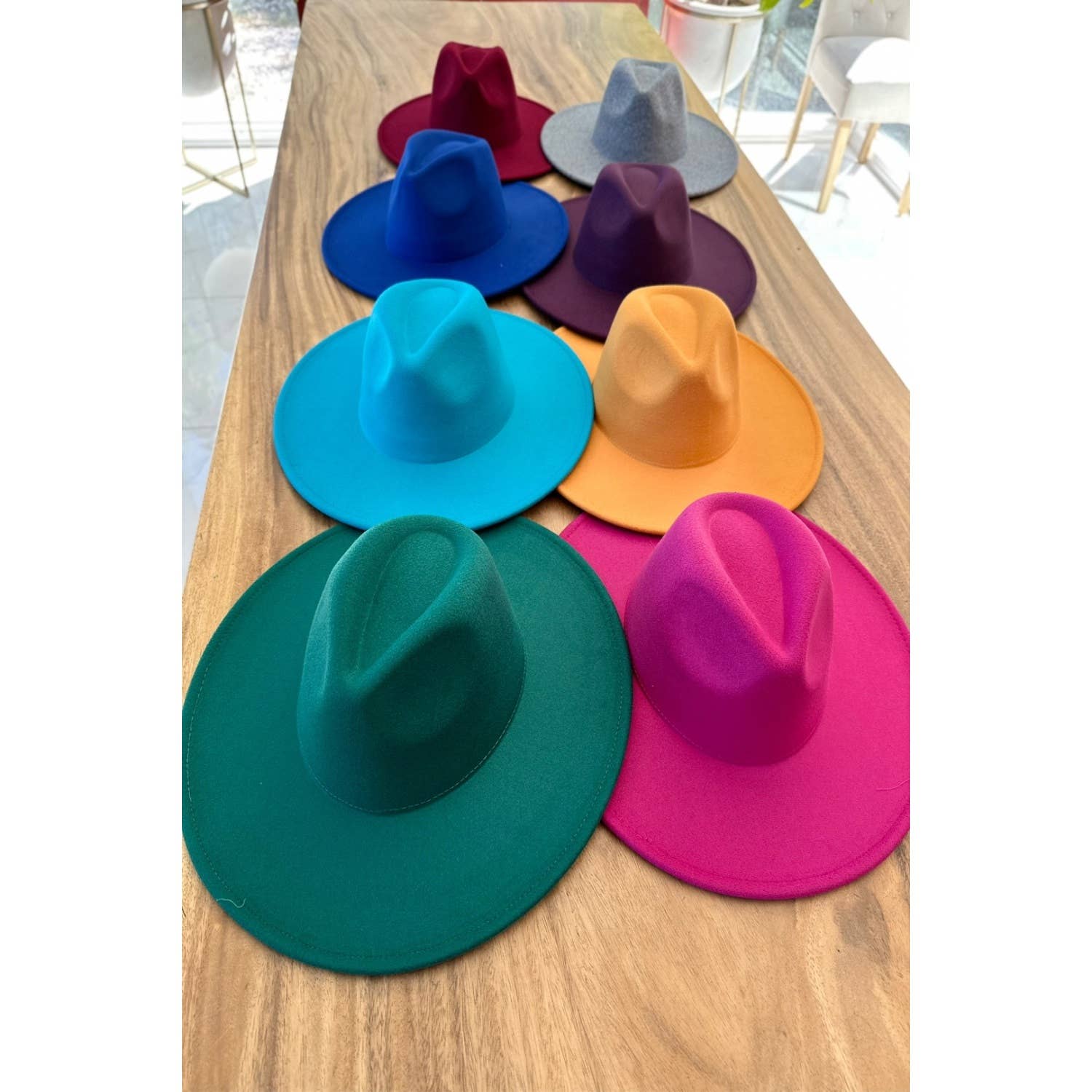 Vegan Felt Women's Panama Hat – 27 Colors