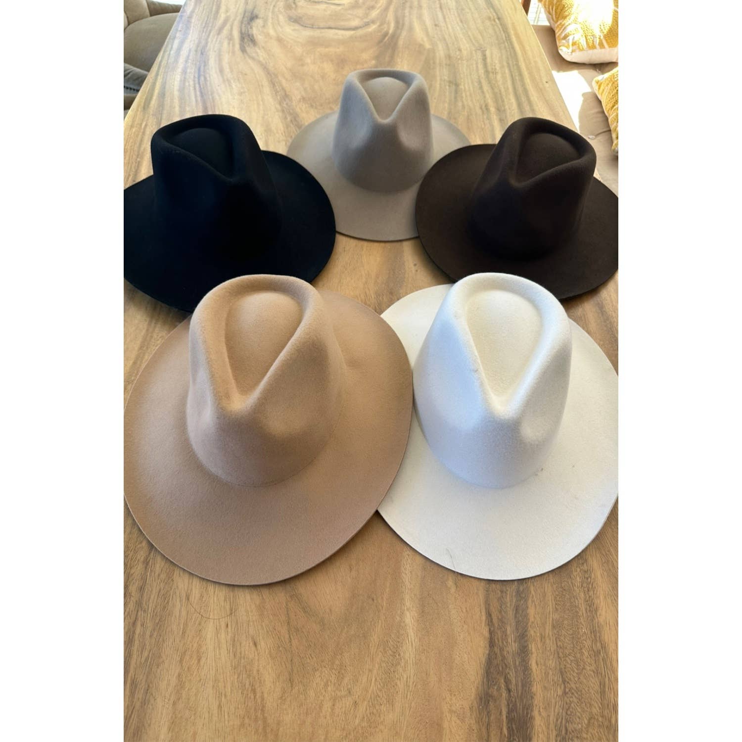 Stiff Brim Australian Wool Rancher Hat