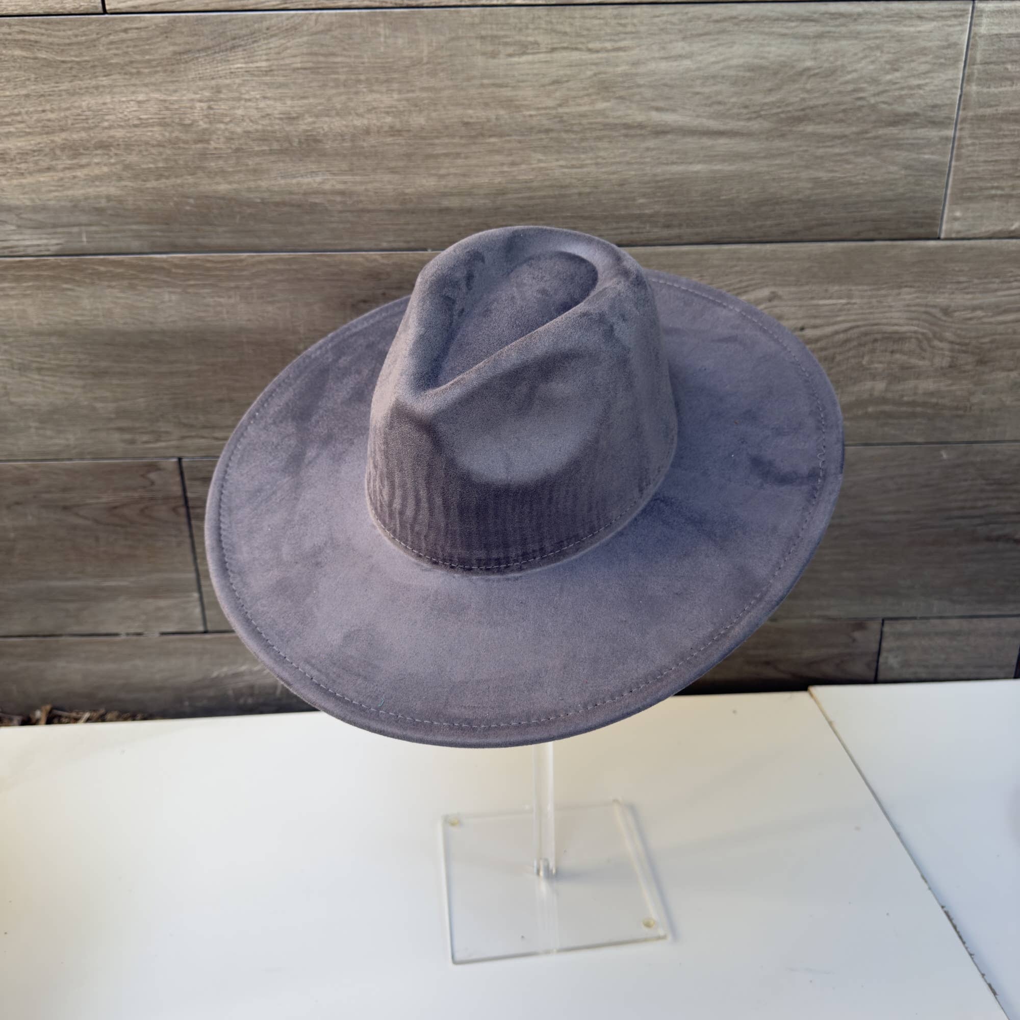 Classic Wide Brim Suede Premium Hat