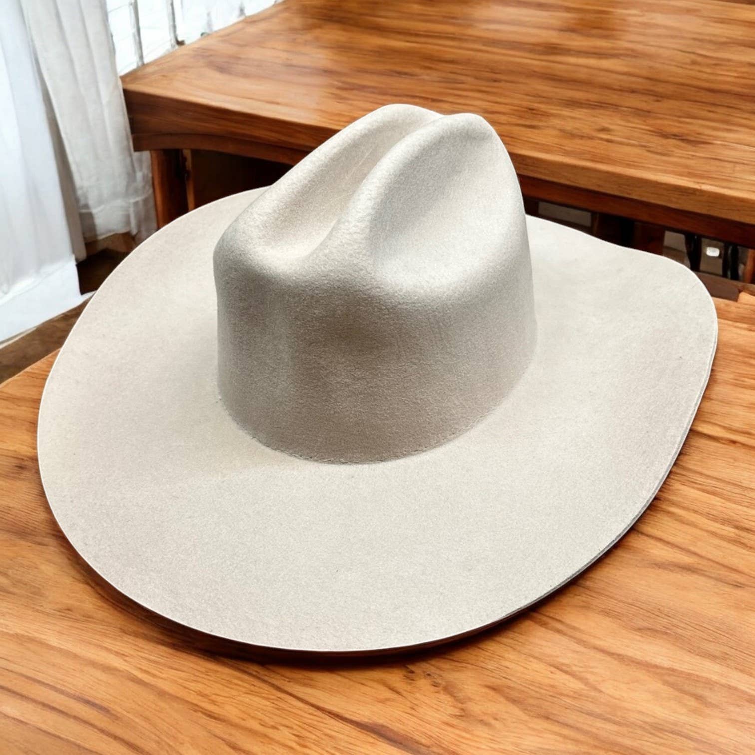 100% Australian Wool Cattleman Cowboy Hat – Shapeable Brim (Premium)