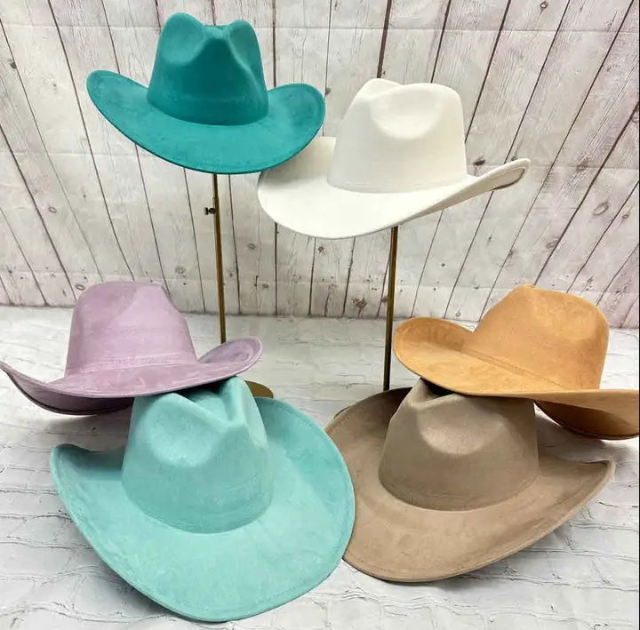 VEGAN SUEDE COWBOY HAT (Copy)