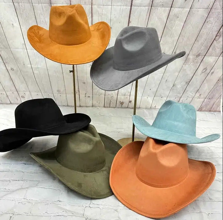 VEGAN SUEDE COWBOY HAT (Copy)