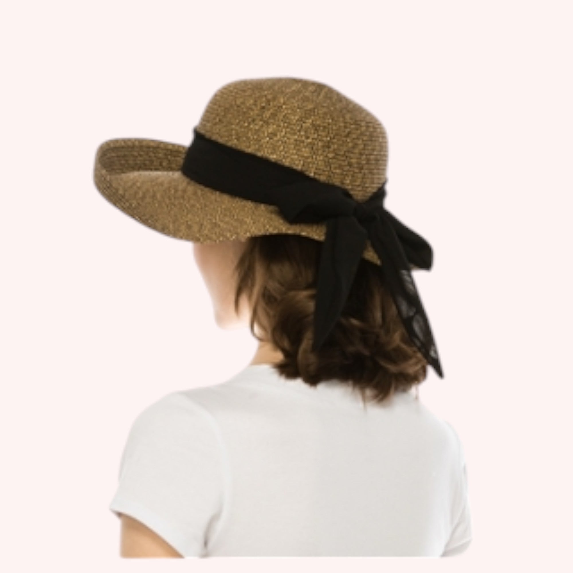 Front Flip Sun Hat w/ Sash