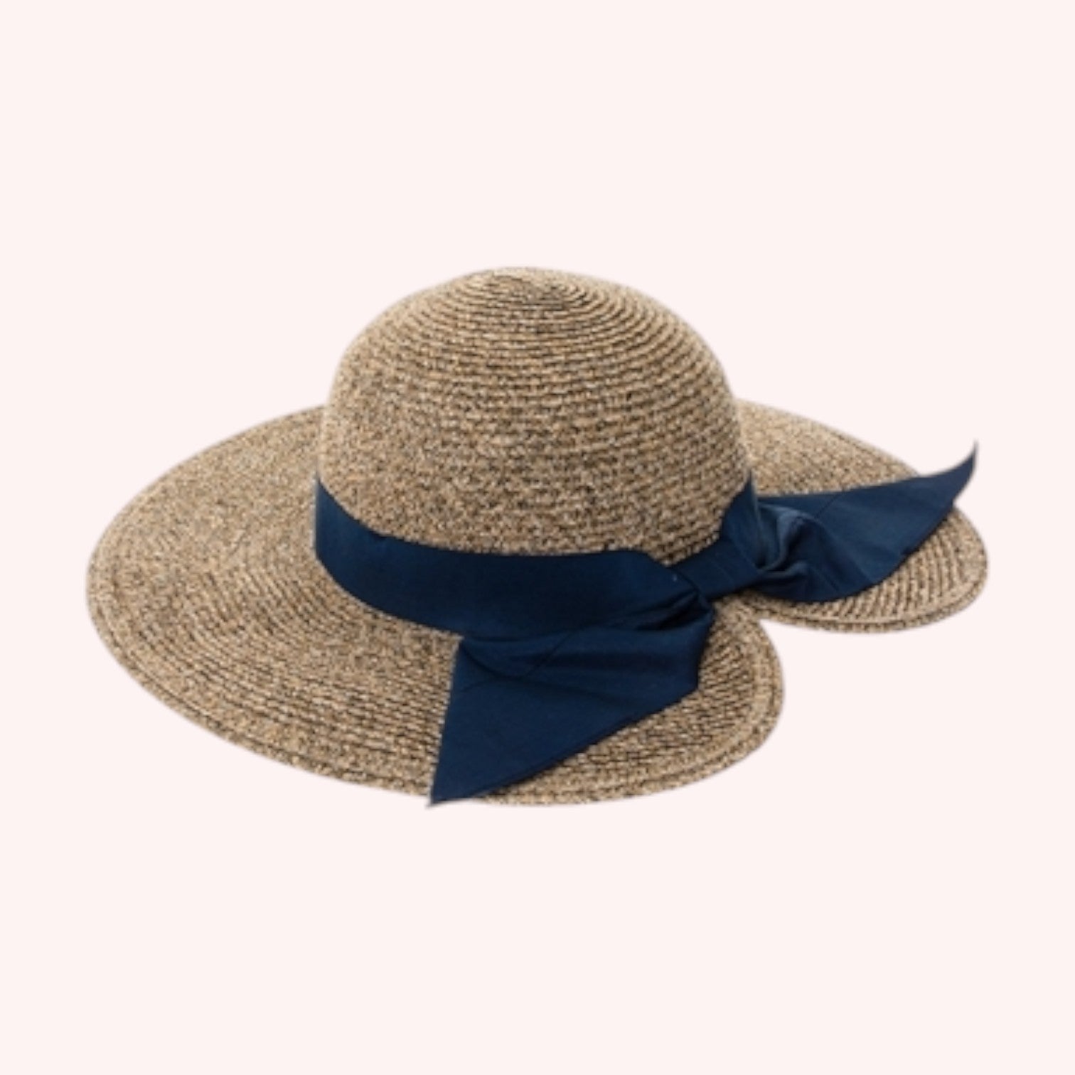 Foldable Sun Hat w/ Bow